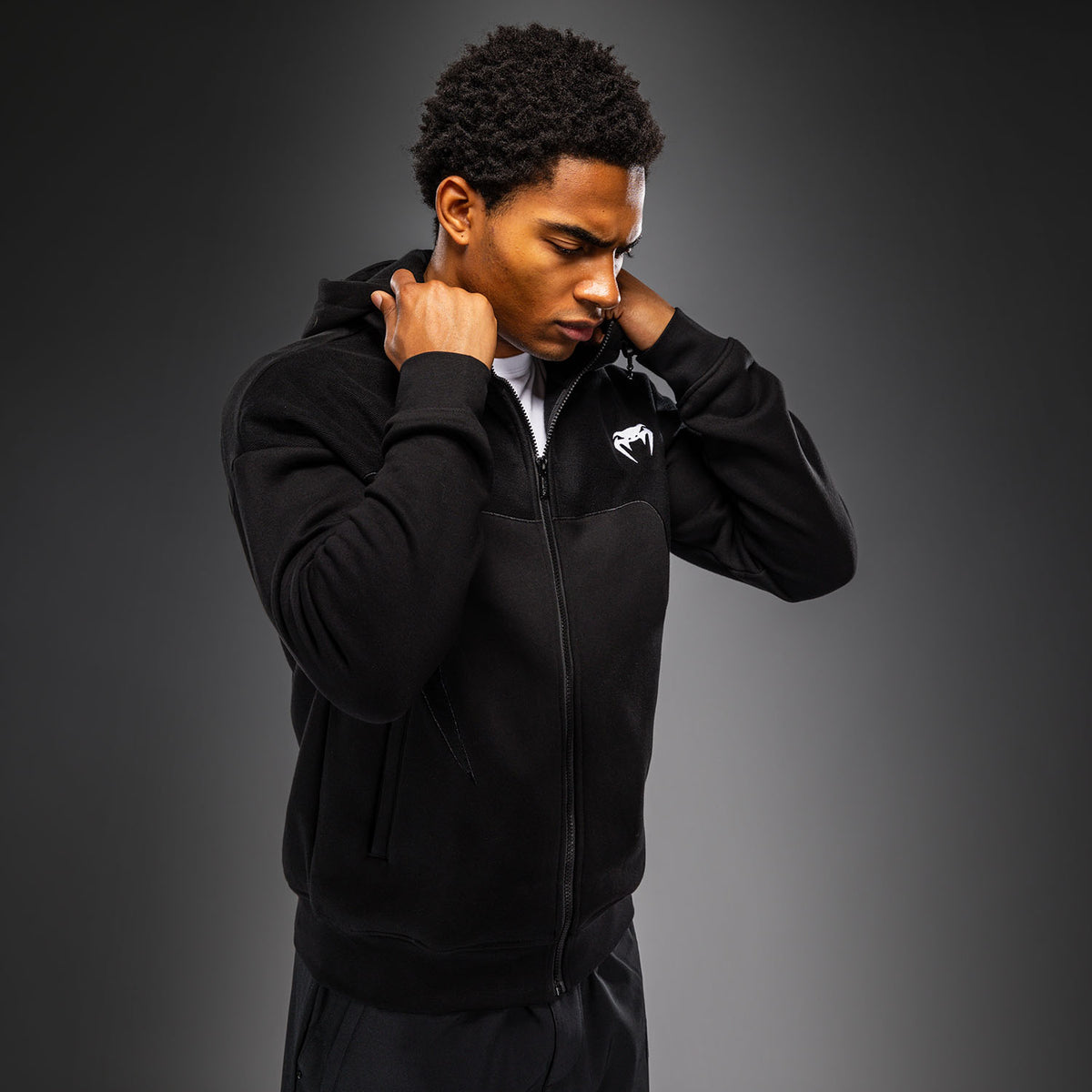 Venum Attack Fleece & Weave Chaqueta de chándal - Negro