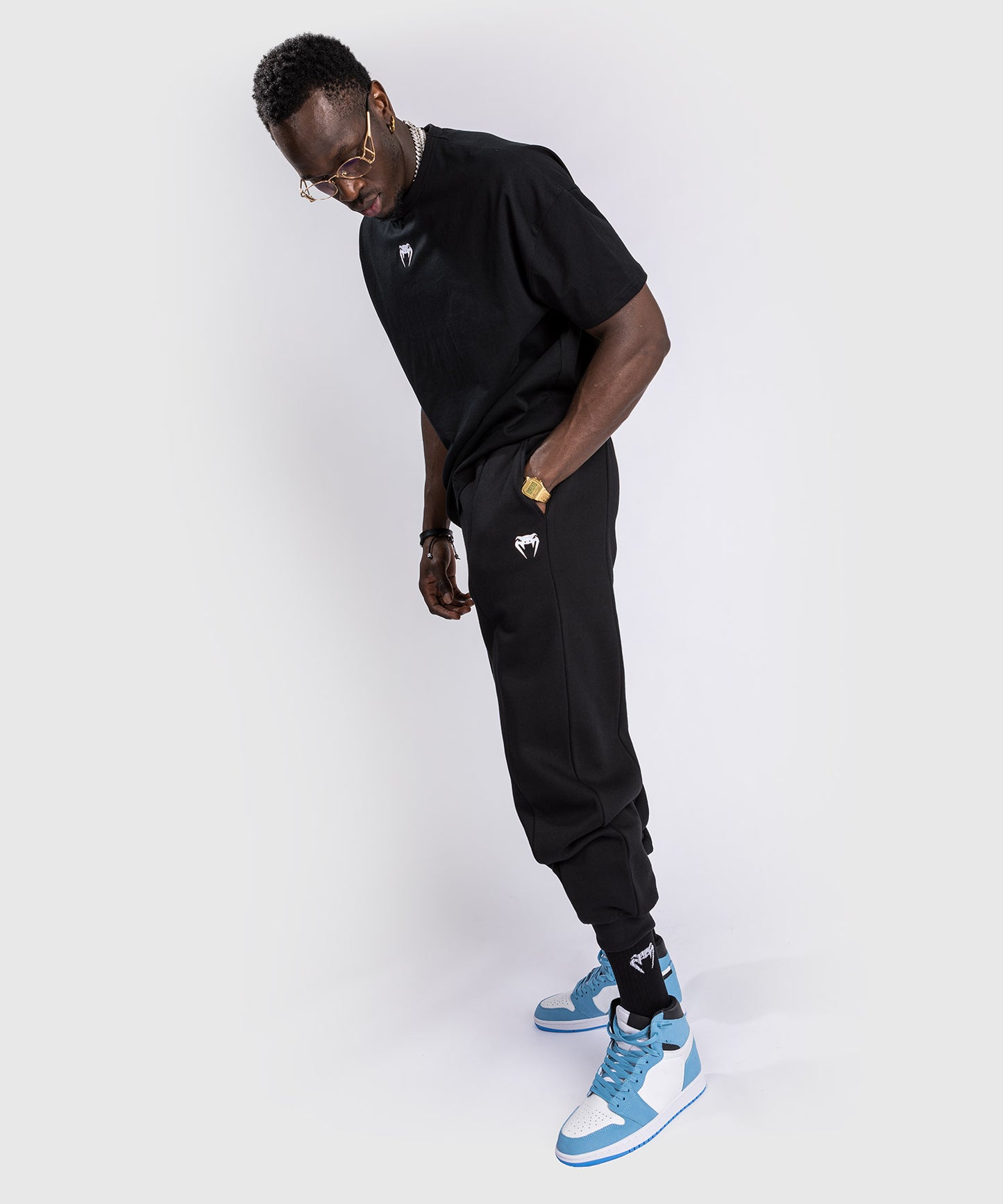 Pantalones de Jogging Venum Vortex XL - Oversize - Negro