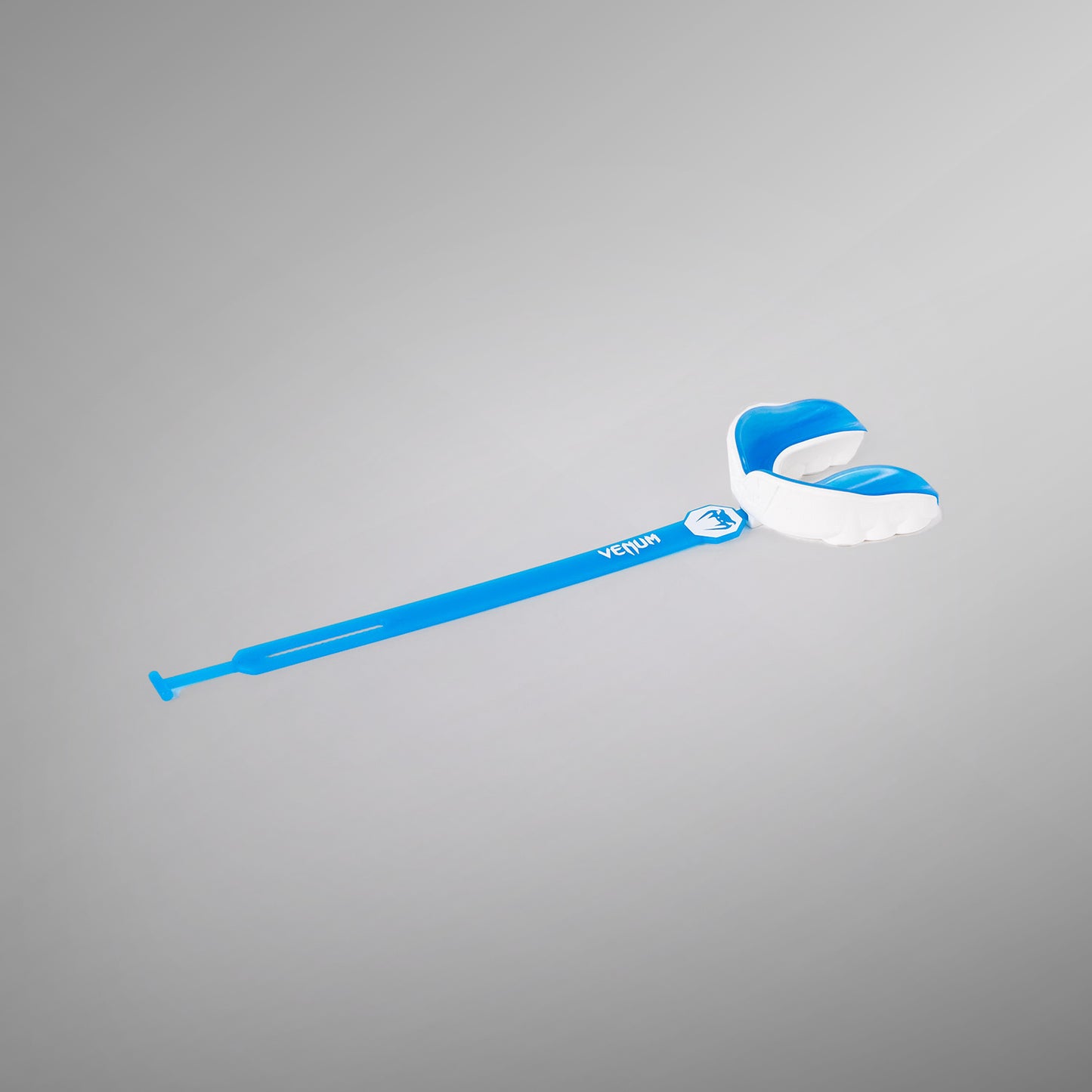 Venum Challenger Protector Bucal con Correa/sin Correa - Blanco/Azul