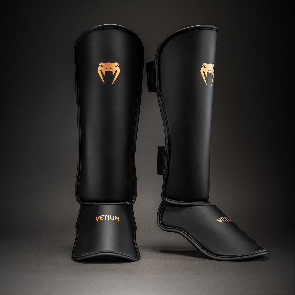 Venum Contender 1.5 Espinilleras - Negro/Cobre