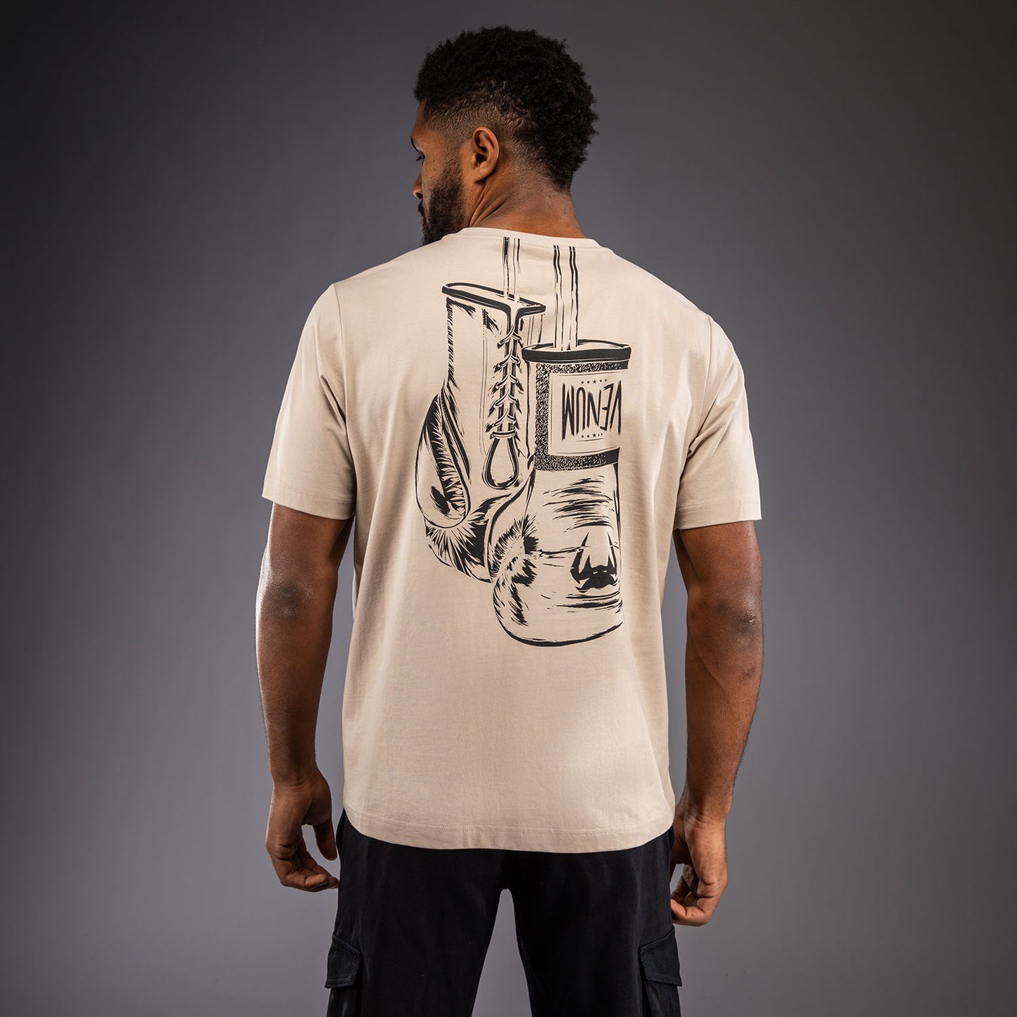 Venum Fight Icon Camiseta de Algodón - Beige