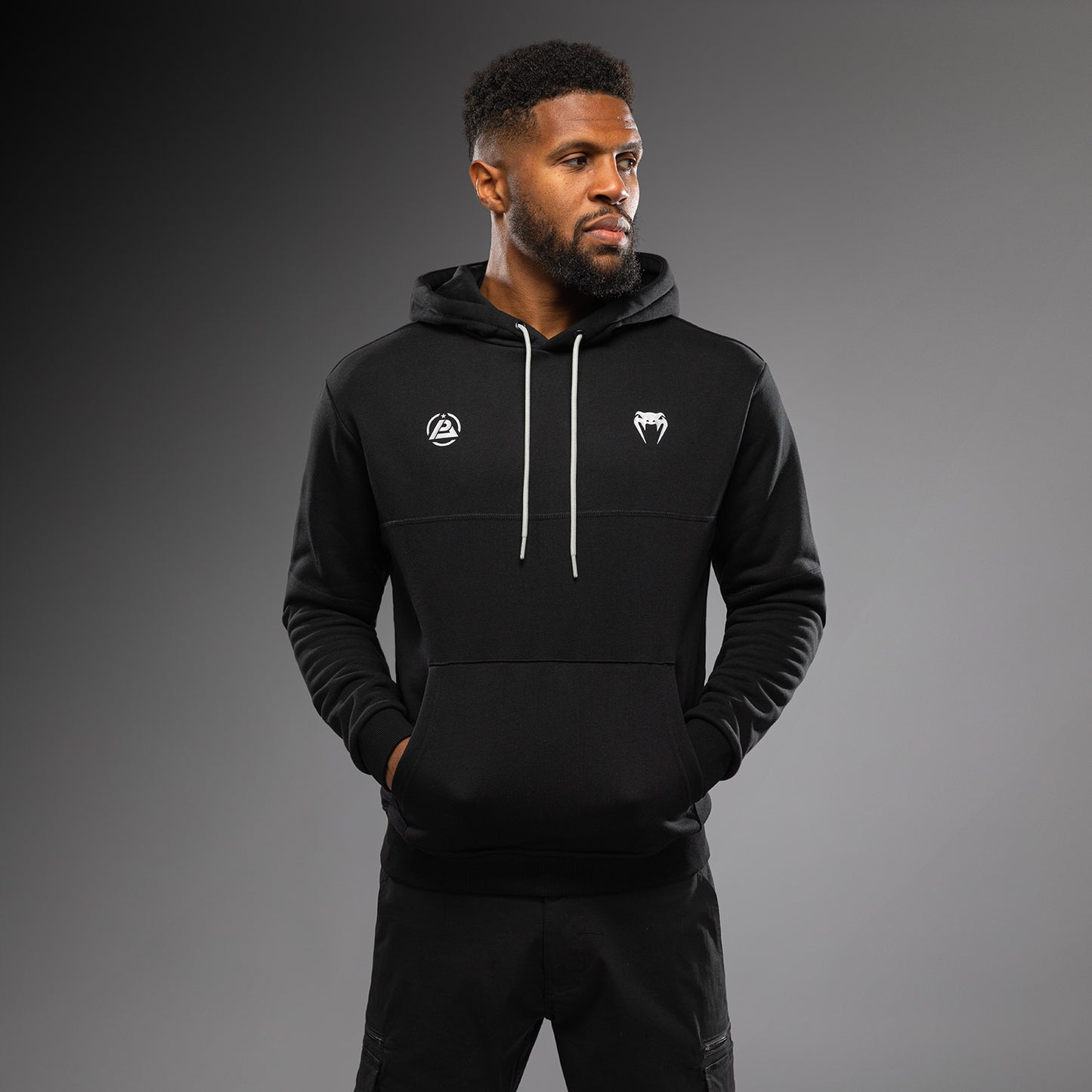 Venum x Polaris Sudadera - Negro/Gris Tormenta
