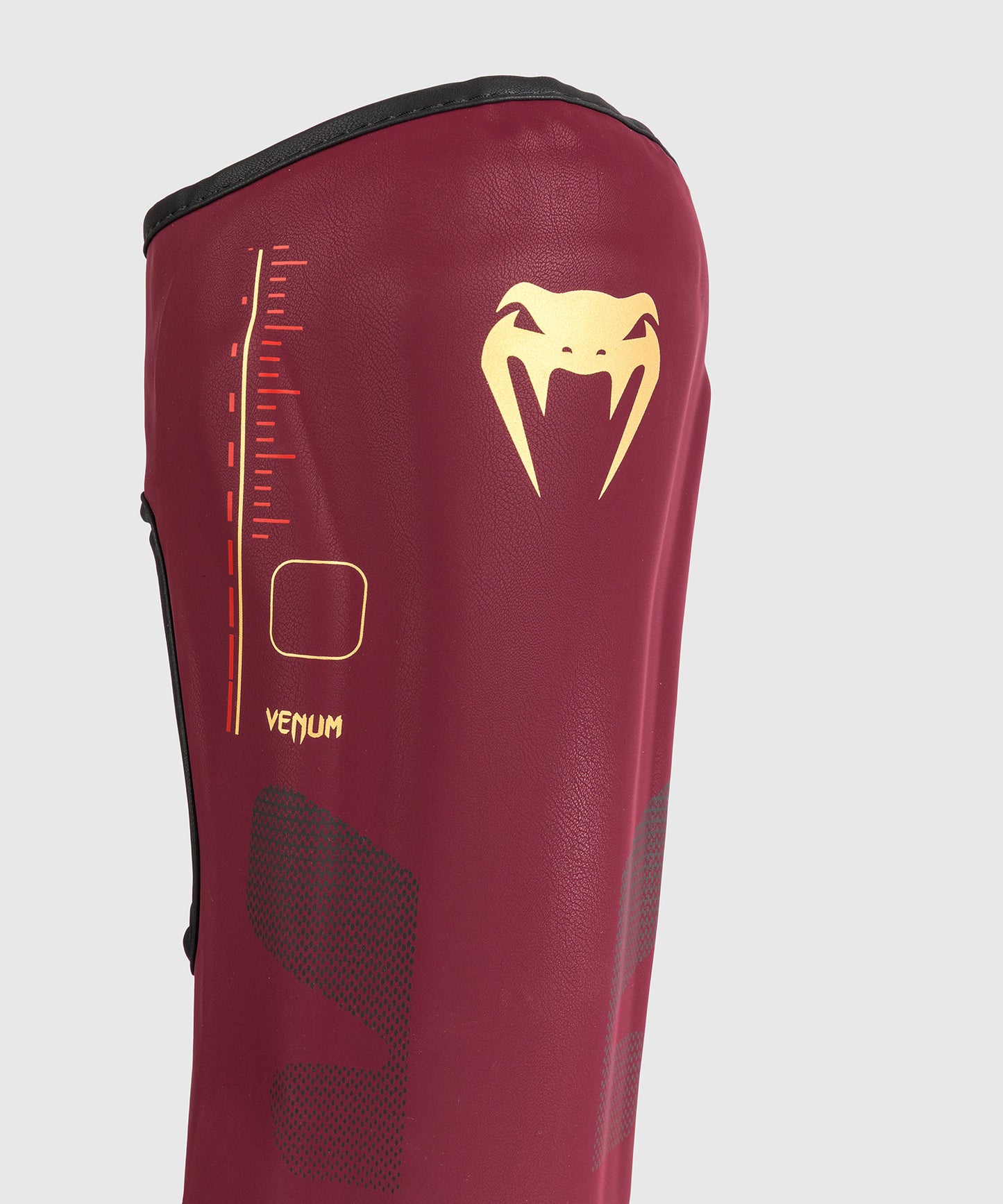 Venum Tactical XT Espinilleras - Negro/Burdeos/Oro