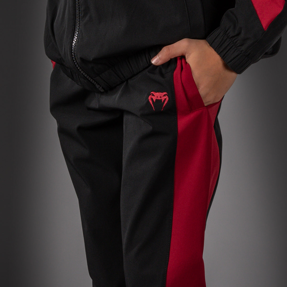 Venum Vectra Pantalón Jogger para Niño - Negro/Rojo