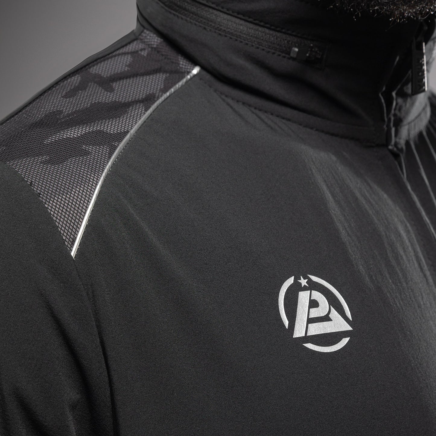 Venum x Polaris Chaqueta de Pista - Negro/Gris Tormenta