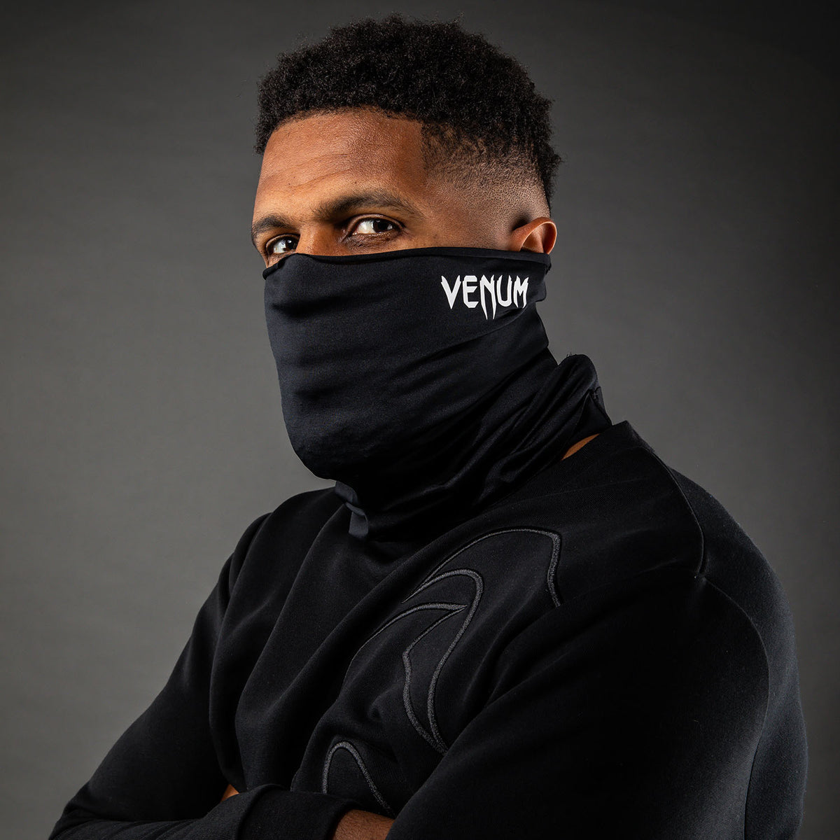 Venum MX Basics Braga de cuello - Negro/Blanco