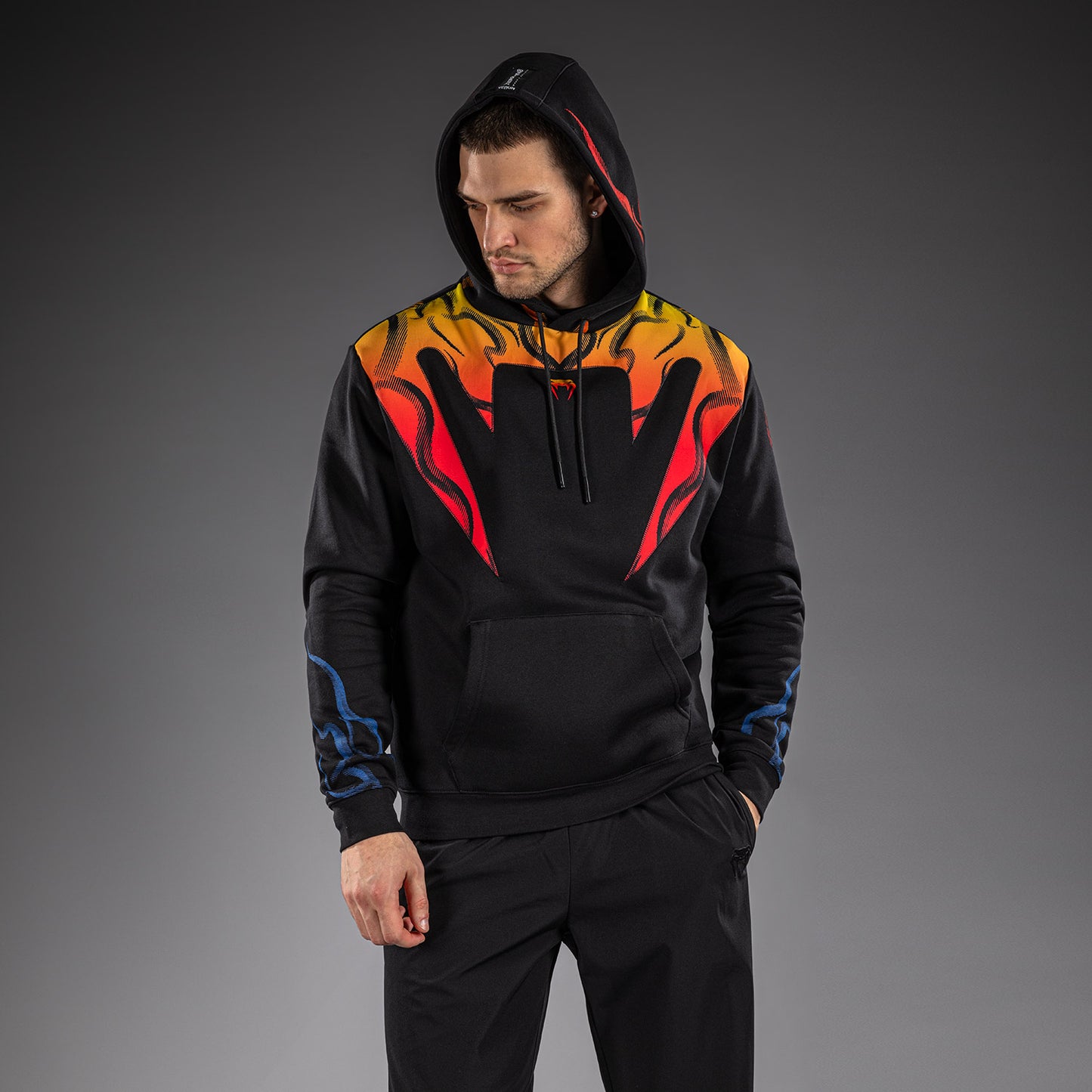 Venum x TEKKEN 8 Sudadera con Capucha Yoshimitsu - Negro/Naranja