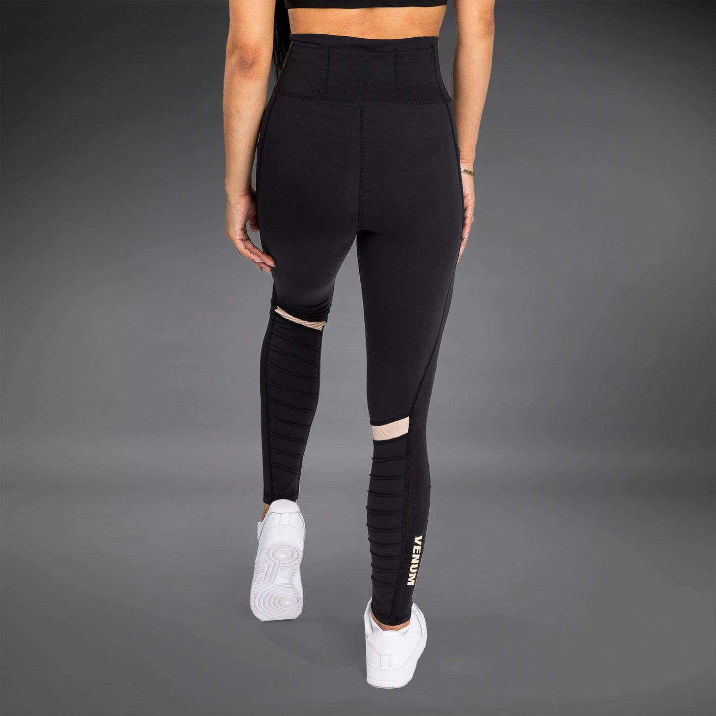 Leggings Venum Moto - Negro/Arena
