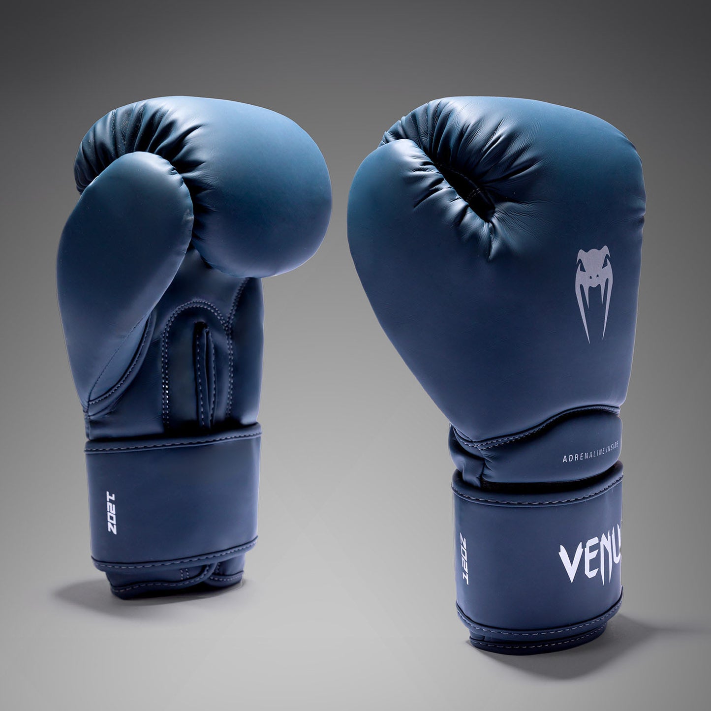 Venum Contender Guantes de Boxeo - Azul Medianoche/Plata