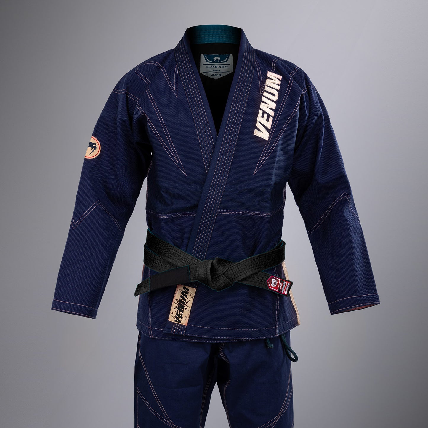 Venum Elite 5.0 Gi de Jiu Jitsu Brasileño (450 gsm) - Navy