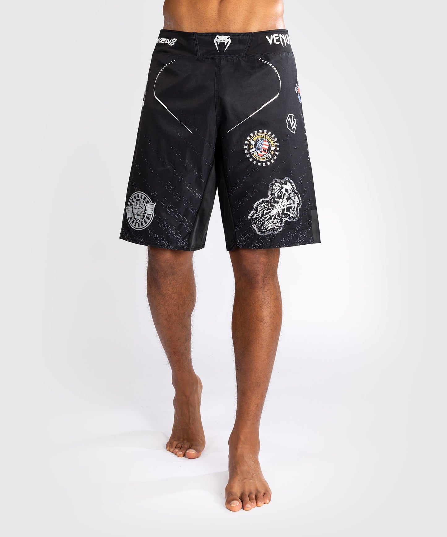 Venum x TEKKEN 8 - Paul Phoenix Pantalones de Lucha - Negro