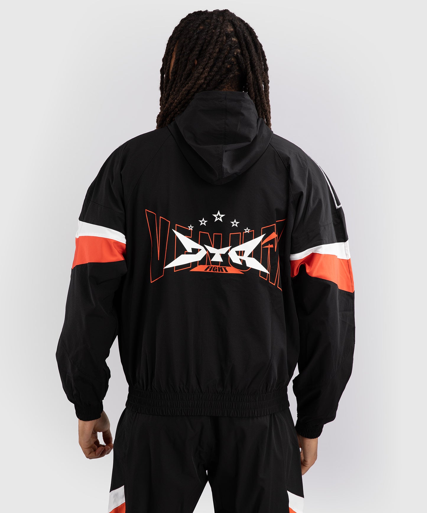 Venum x DTR Fight Attack 90 Chaqueta de Chándal - Negro/Naranja