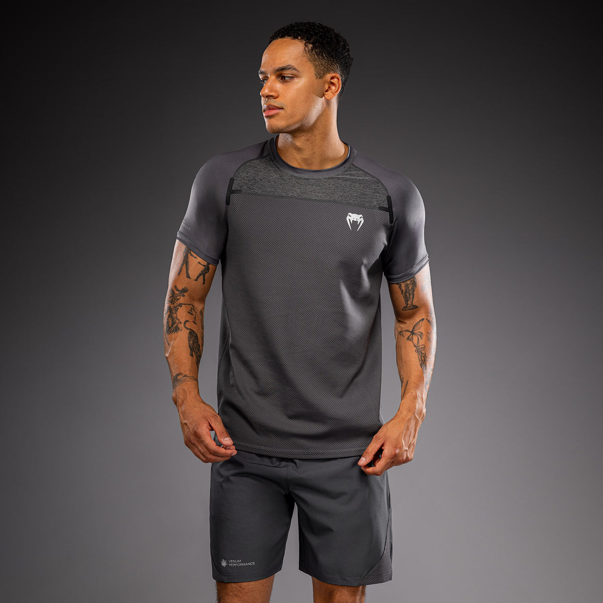 Venum G-Fit Scale Camiseta Dry Tech - Gris
