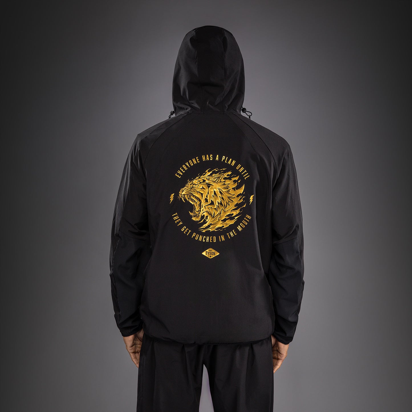 Venum x Mike Tyson Tiger Chaqueta de Chándal Tiger - Negro/Oro