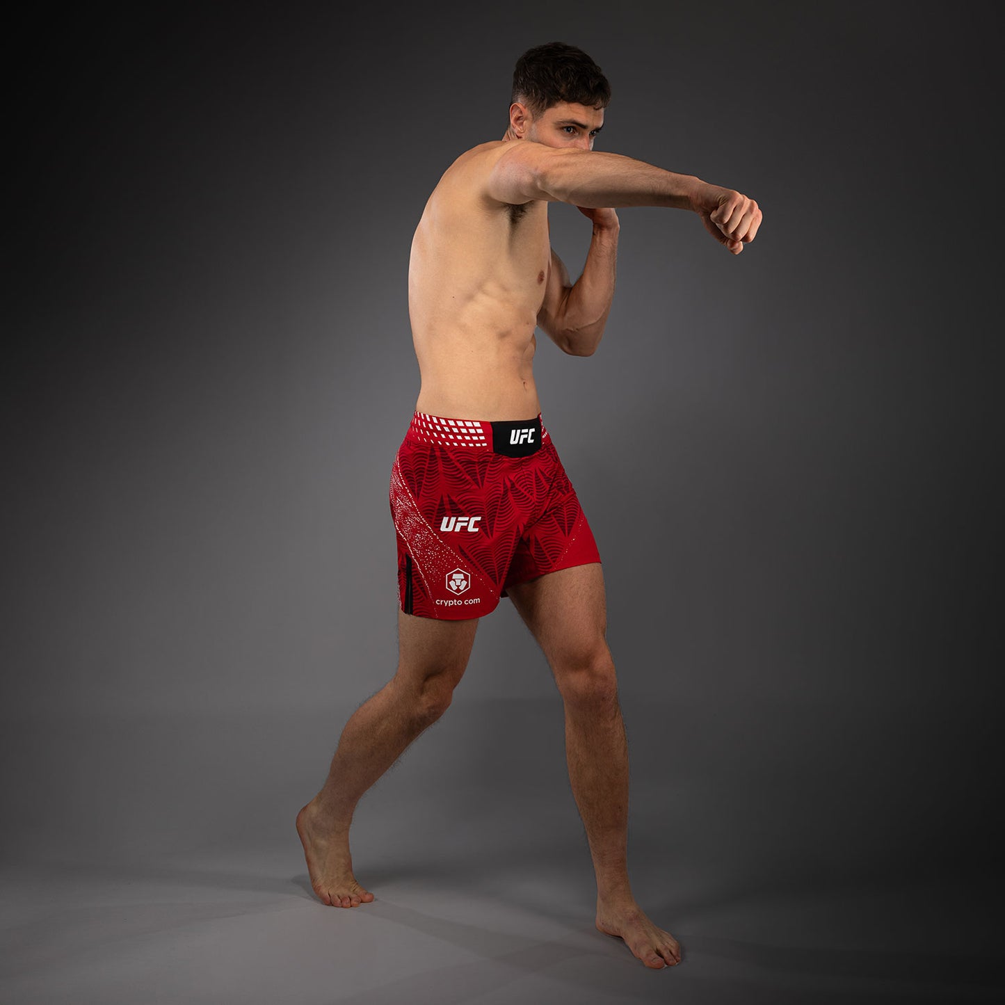 UFC Zenith by Venum Authentic Fight Night Short de pelea ajuste corto Hombre - Rojo