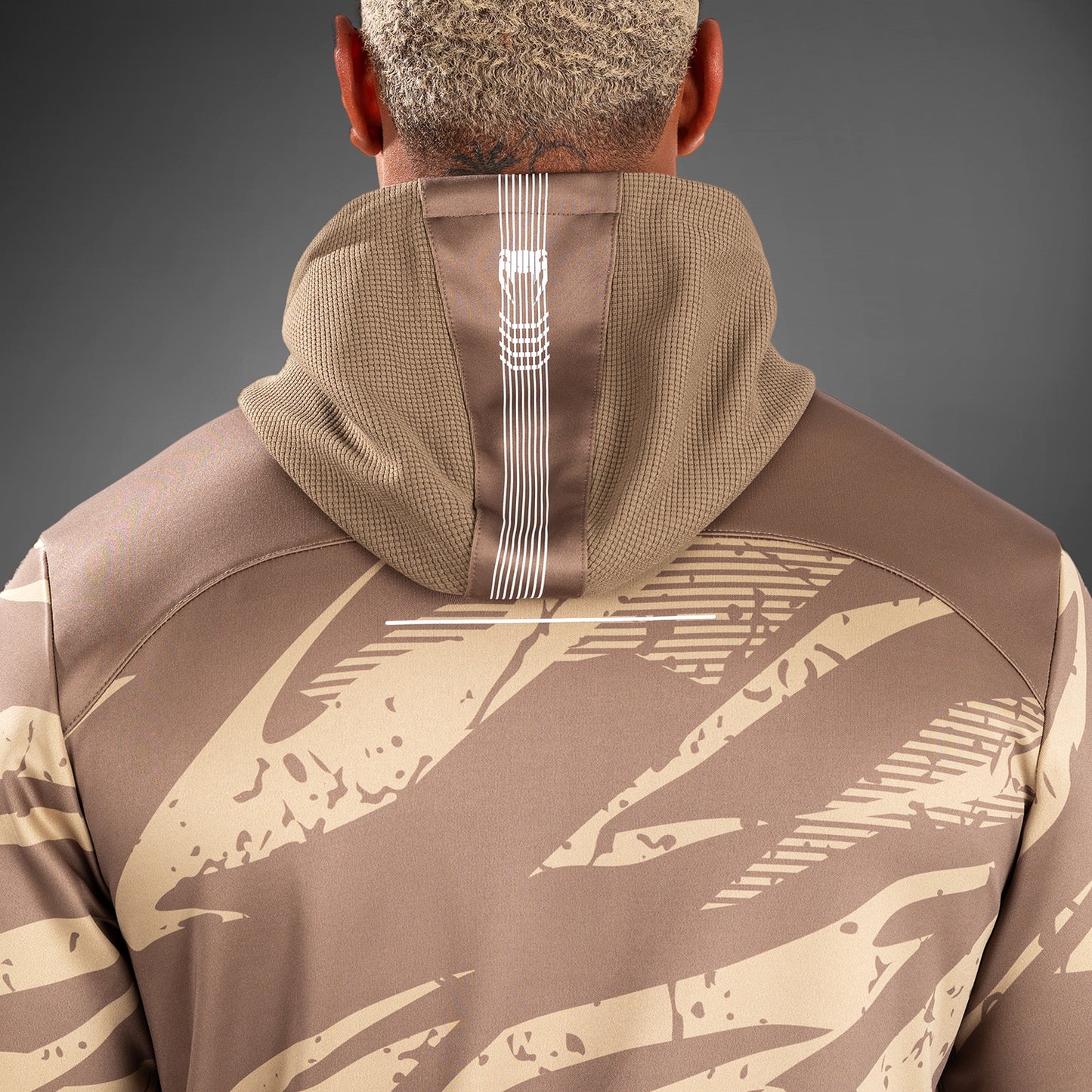 UFC Adrenaline By Venum Fight Week Sudadera Con Capucha para Hombre - Desert Camo