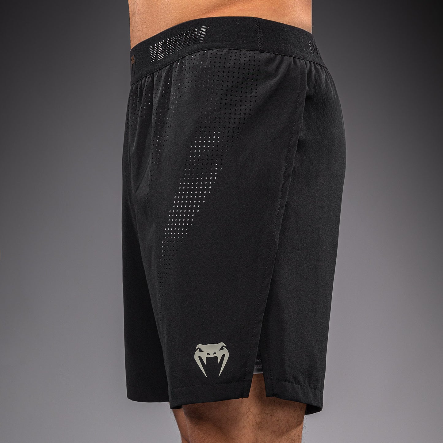 Pantalones cortos de entrenamiento híbridos Venum Lazer - Negro/Gris