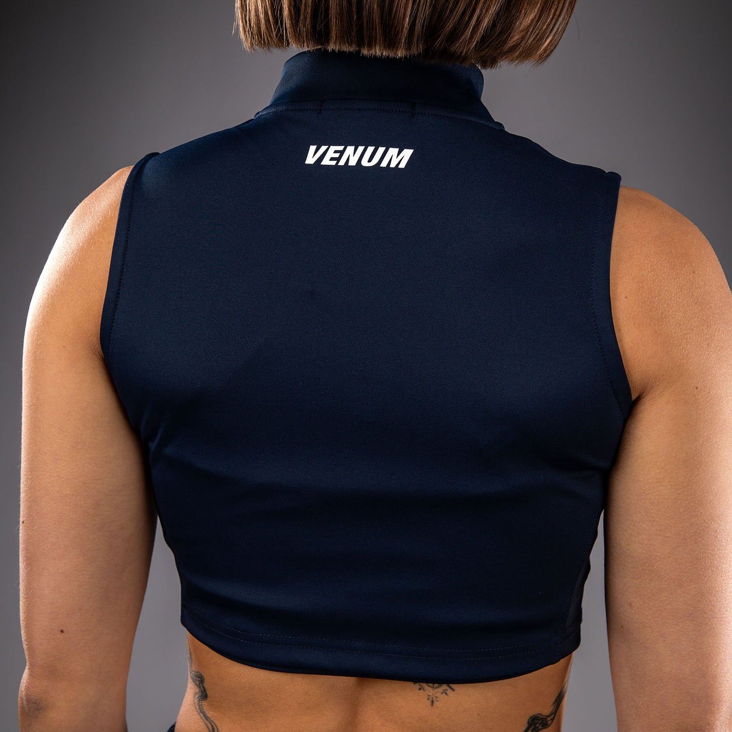 Venum Sculpt Shape Crop Top Para Mujer - Azul Marino
