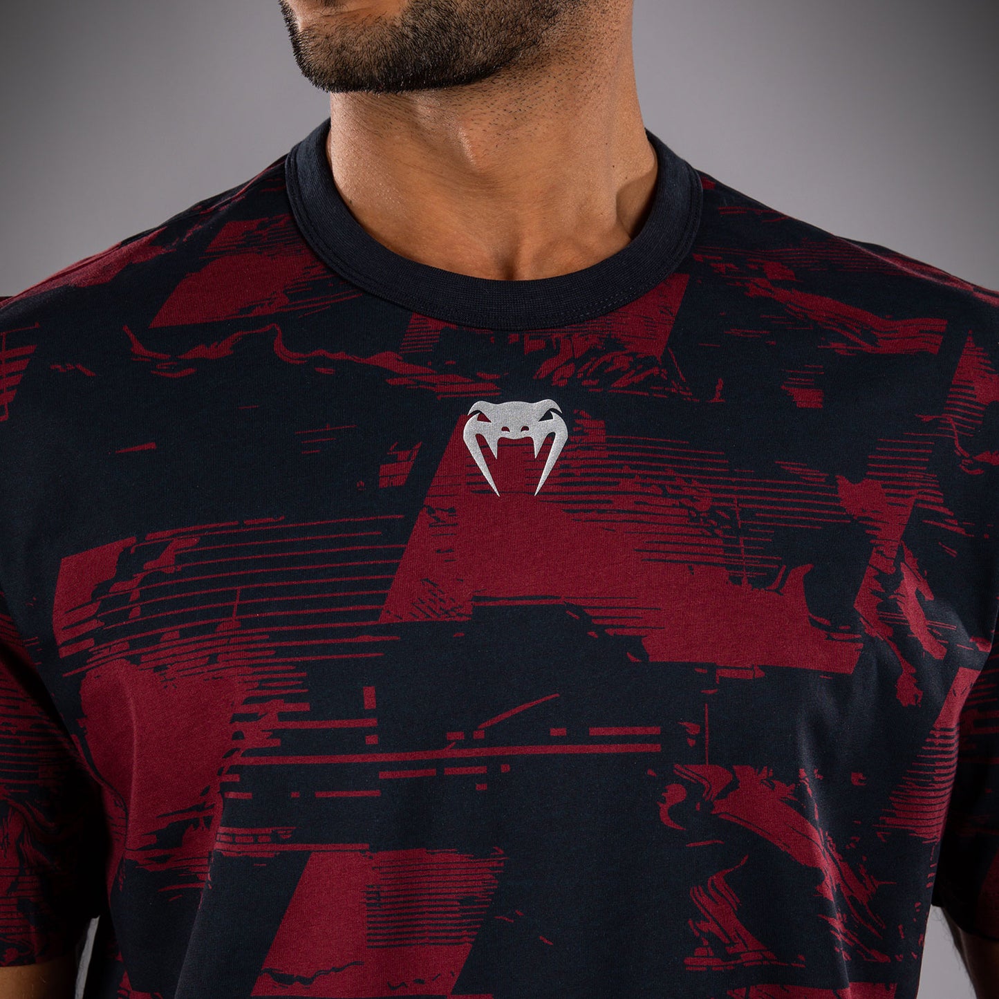 UFC Zenith by Venum Authentic Fight Week Camiseta de manga corta Hombre - Azul marino/Burdeos/Plateado