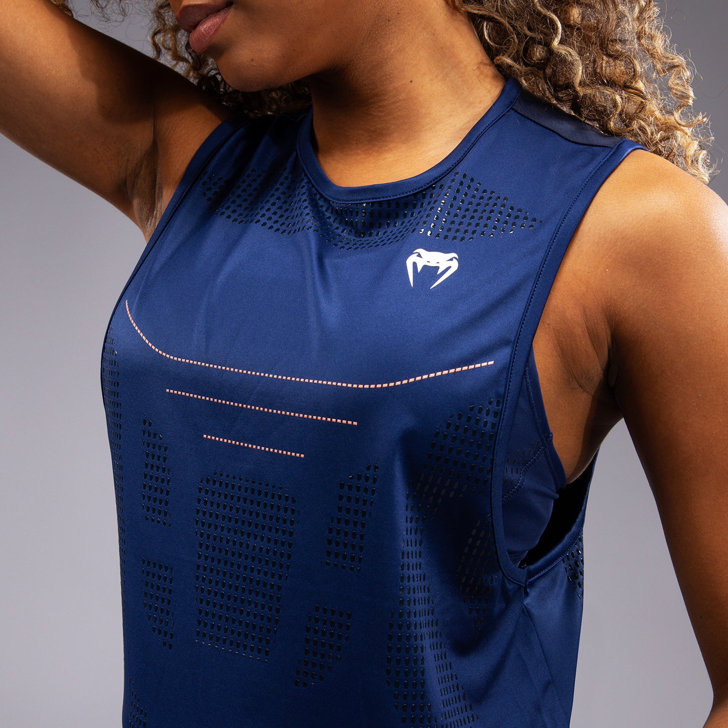 Venum Technical 3.0 Camiseta Sin Mangas Dry Tech para Mujeres - Azul Noche
