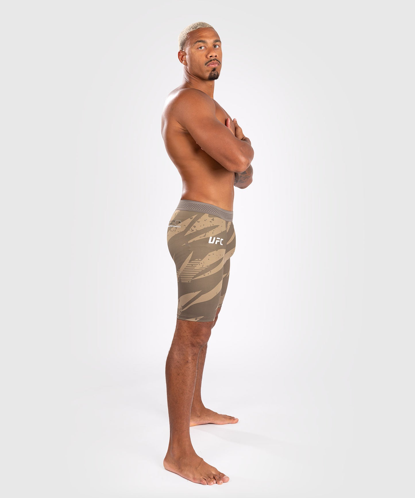 UFC Adrenaline By Venum Fight Week Hombre Vale Tudo Short - Desert Camo