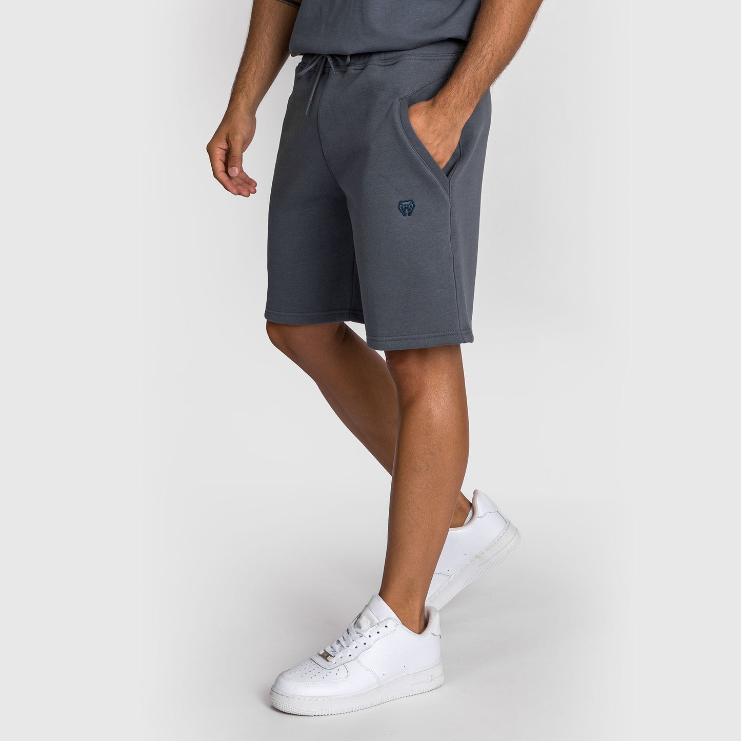 Venum Silent Power Pantalón Corto de Algodón - Azul Marino