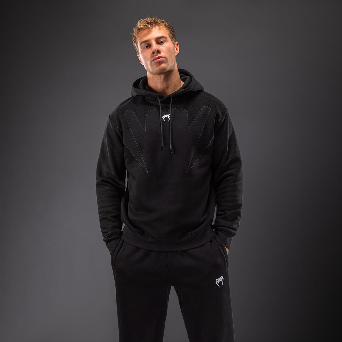Venum Attack Fleece & Weave Sudadera con capucha - Negro