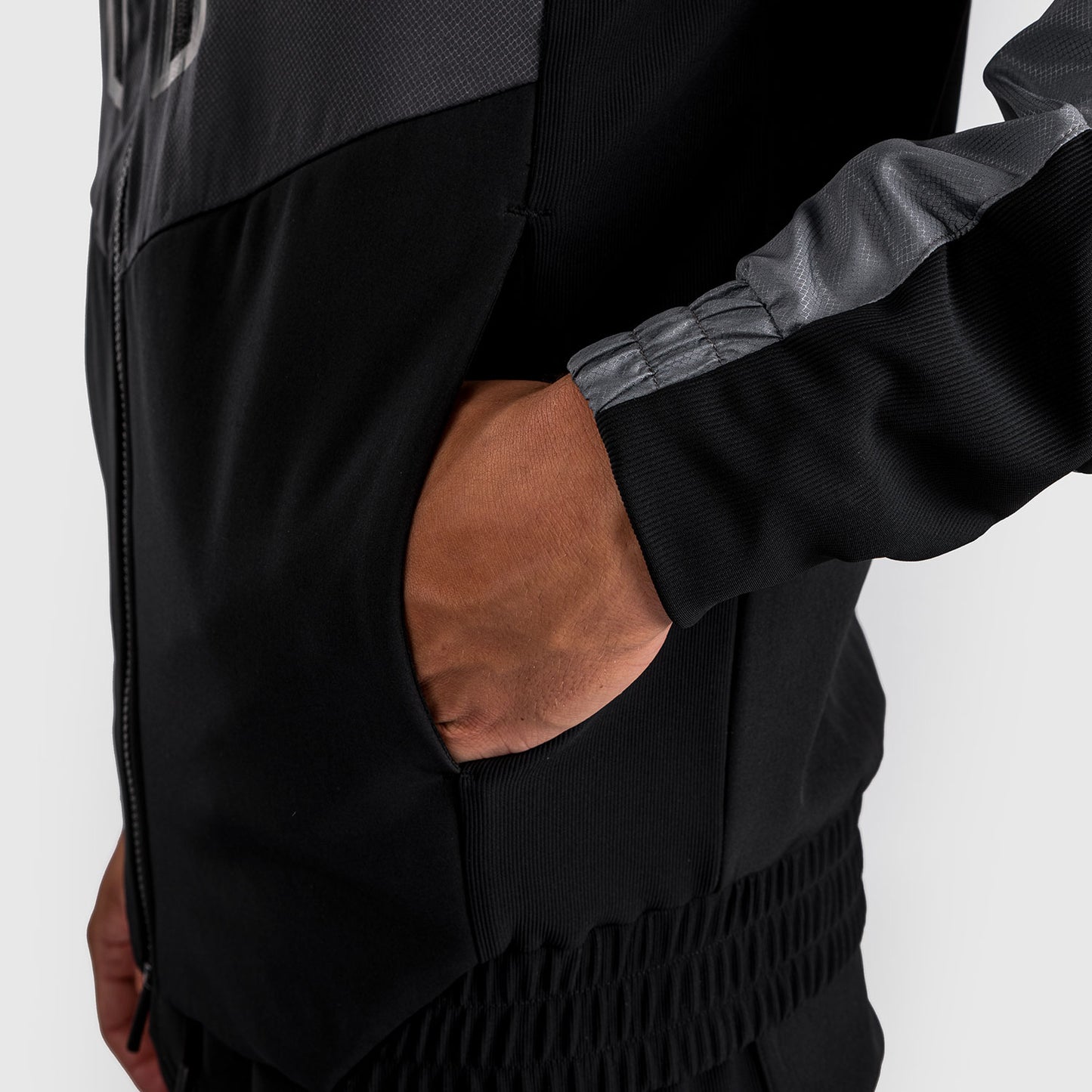Venum Laser 3.0  Track Jacket - Negro/Gris