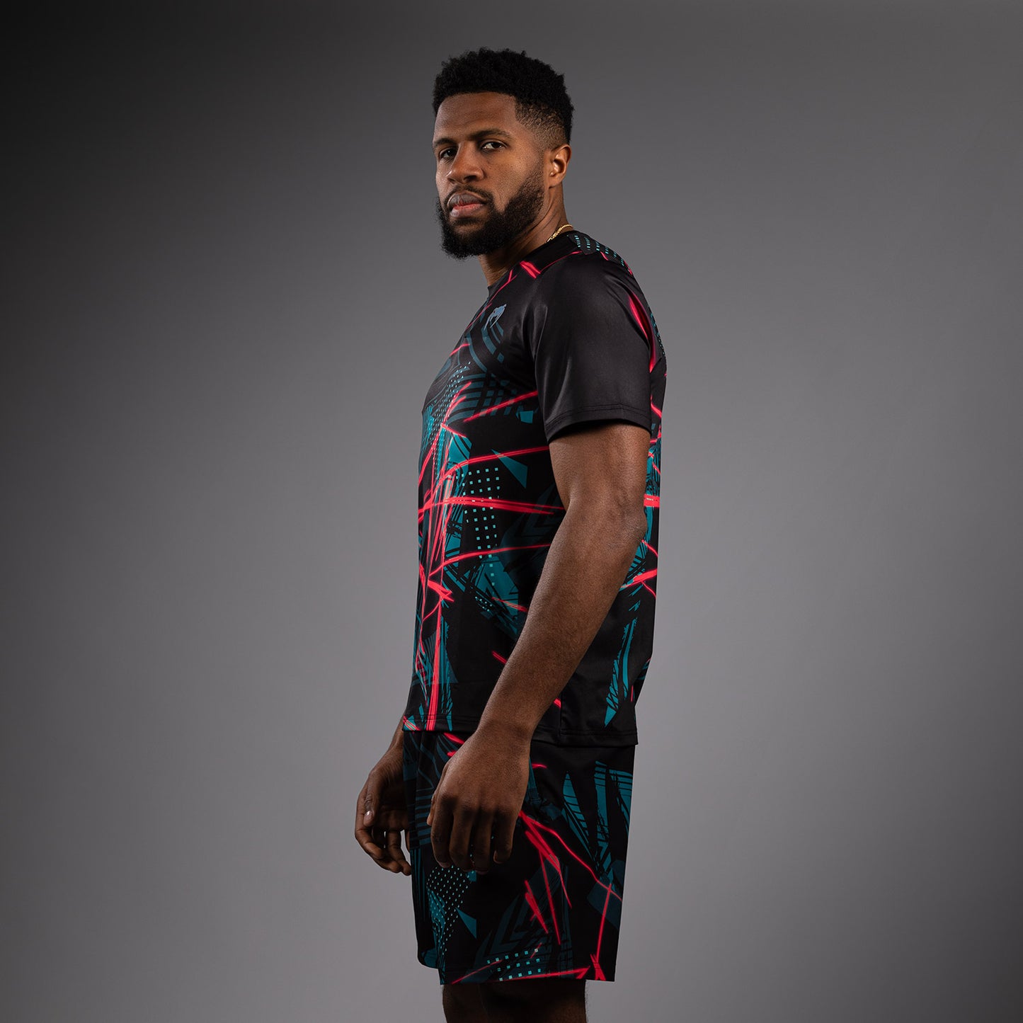 UFC Fusion By Venum Miami Edition Fight Week Camiseta Dry-Tech para hombre - Negra