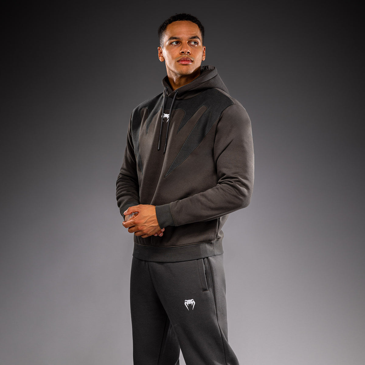 Venum Attack Fleece & Weave Sudadera con capucha - Gris