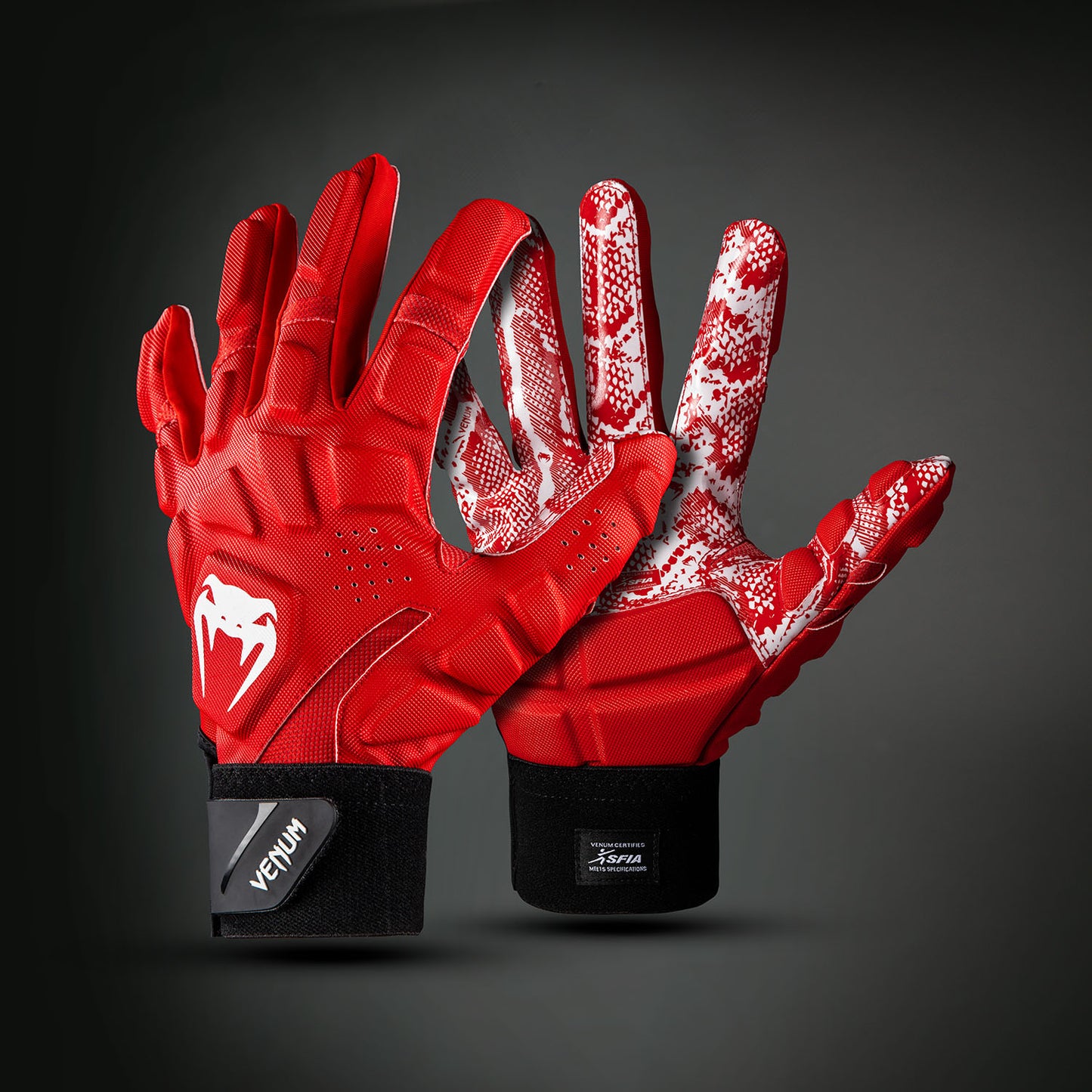 Venum Elite Guantes de Fútbol - Rojo/Blanco