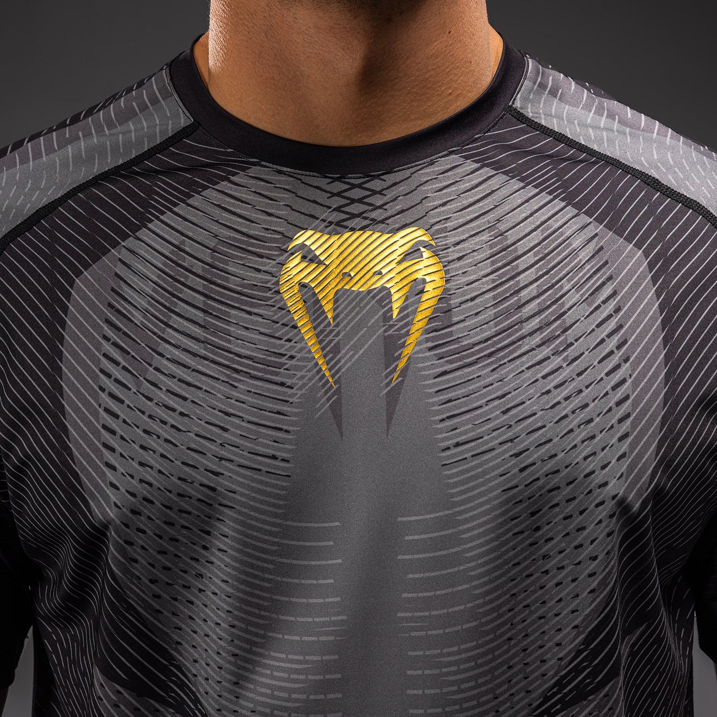 Venum Galactic 3.0 Camiseta Dry Tech - Negro/Oro