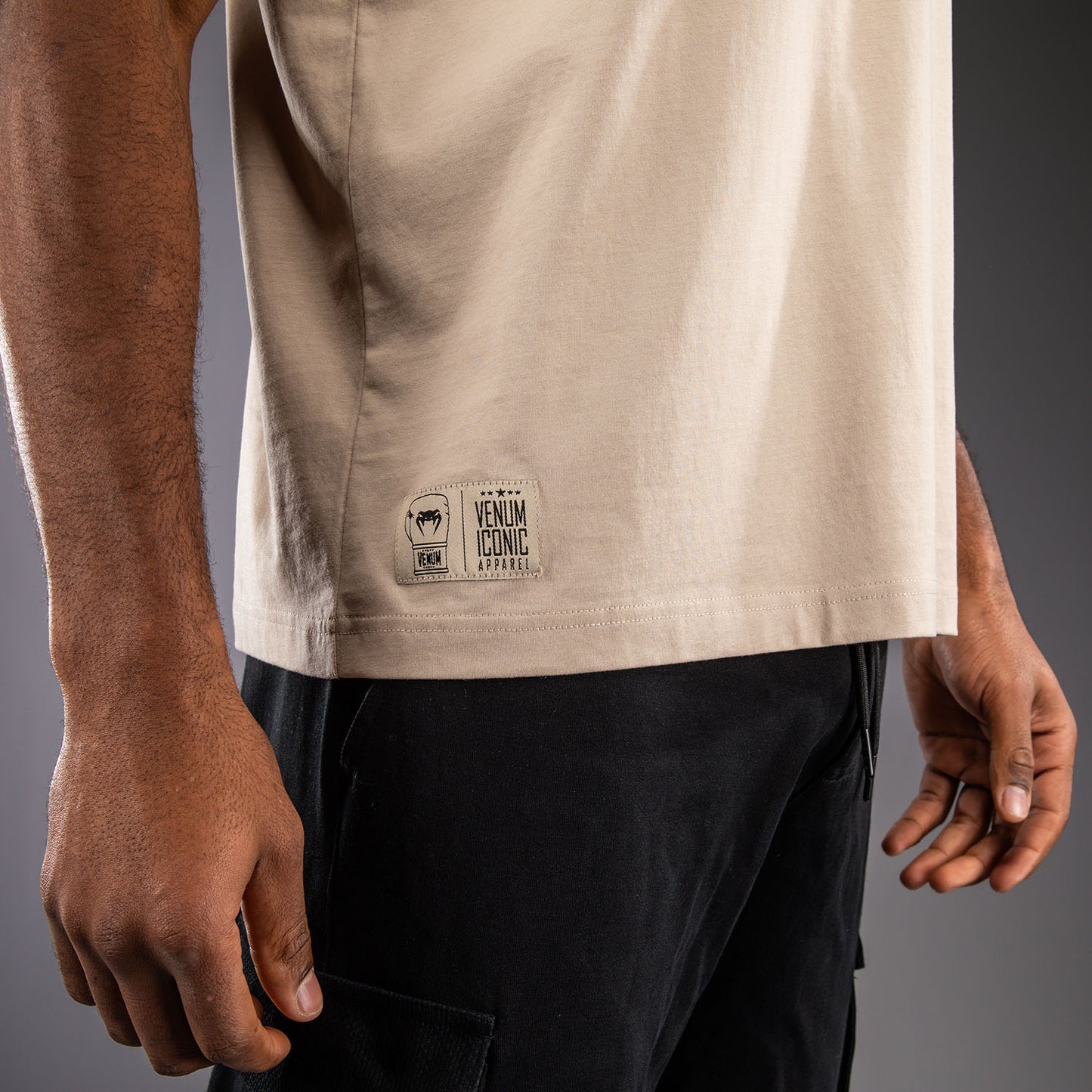 Venum Fight Icon Camiseta de Algodón - Beige