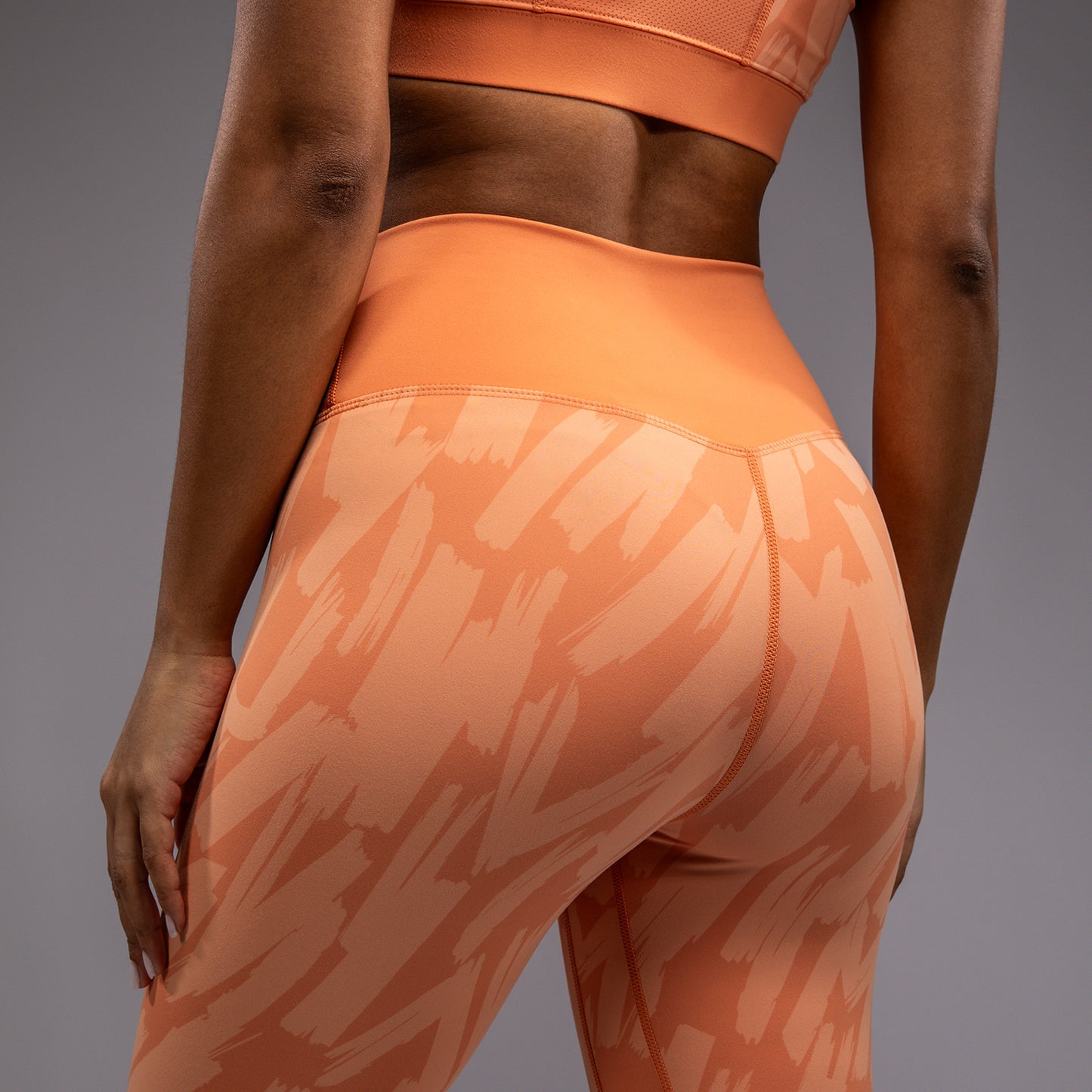 Venum Graffiti Leggings de Largo Completo para Mujer - Albaricoque Terciopelo