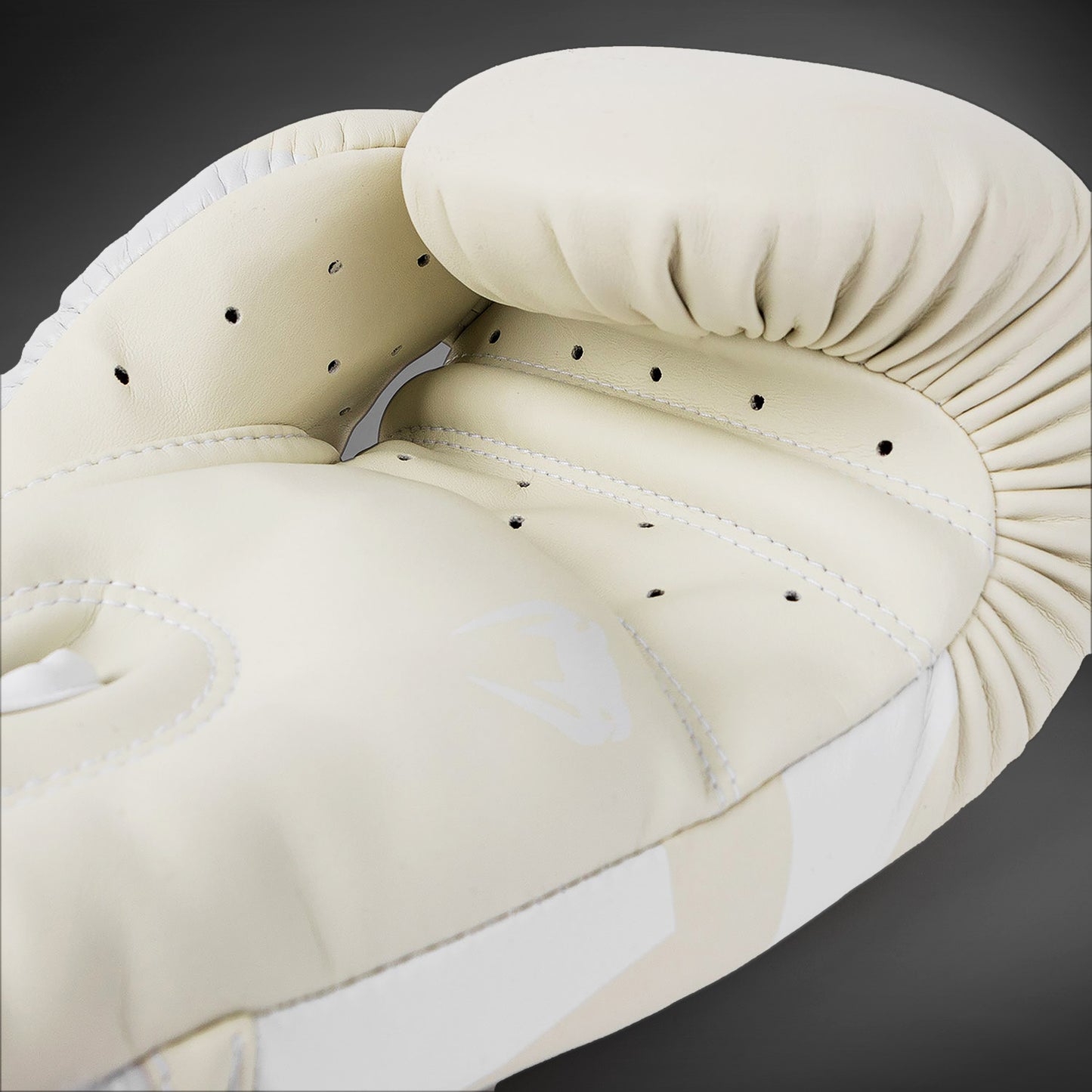 Guantes de Boxeo Venum Elite - Blanco/Marfil