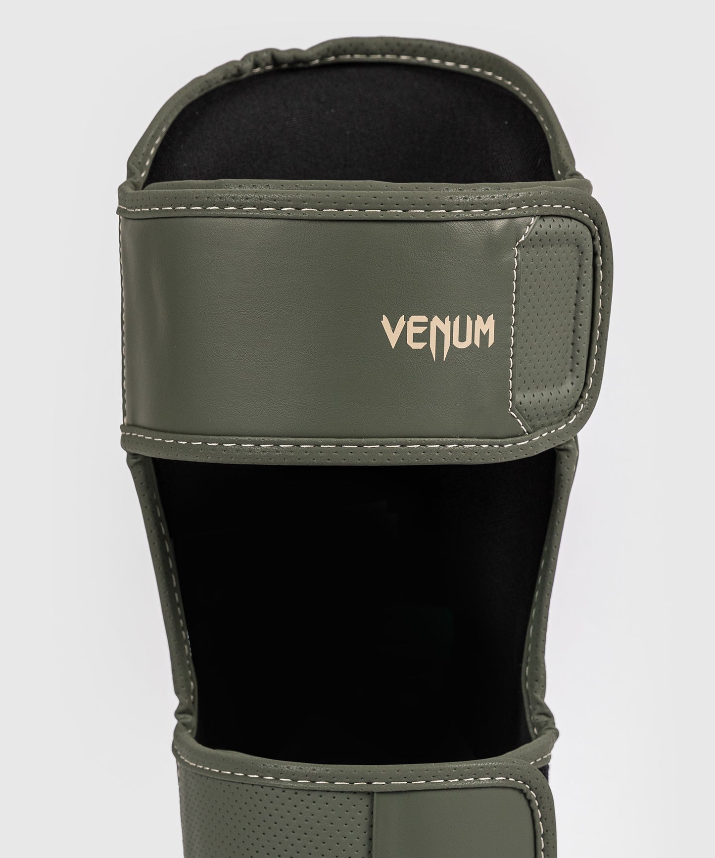 Venum Impact Evo Espinilleras - Verde Militar