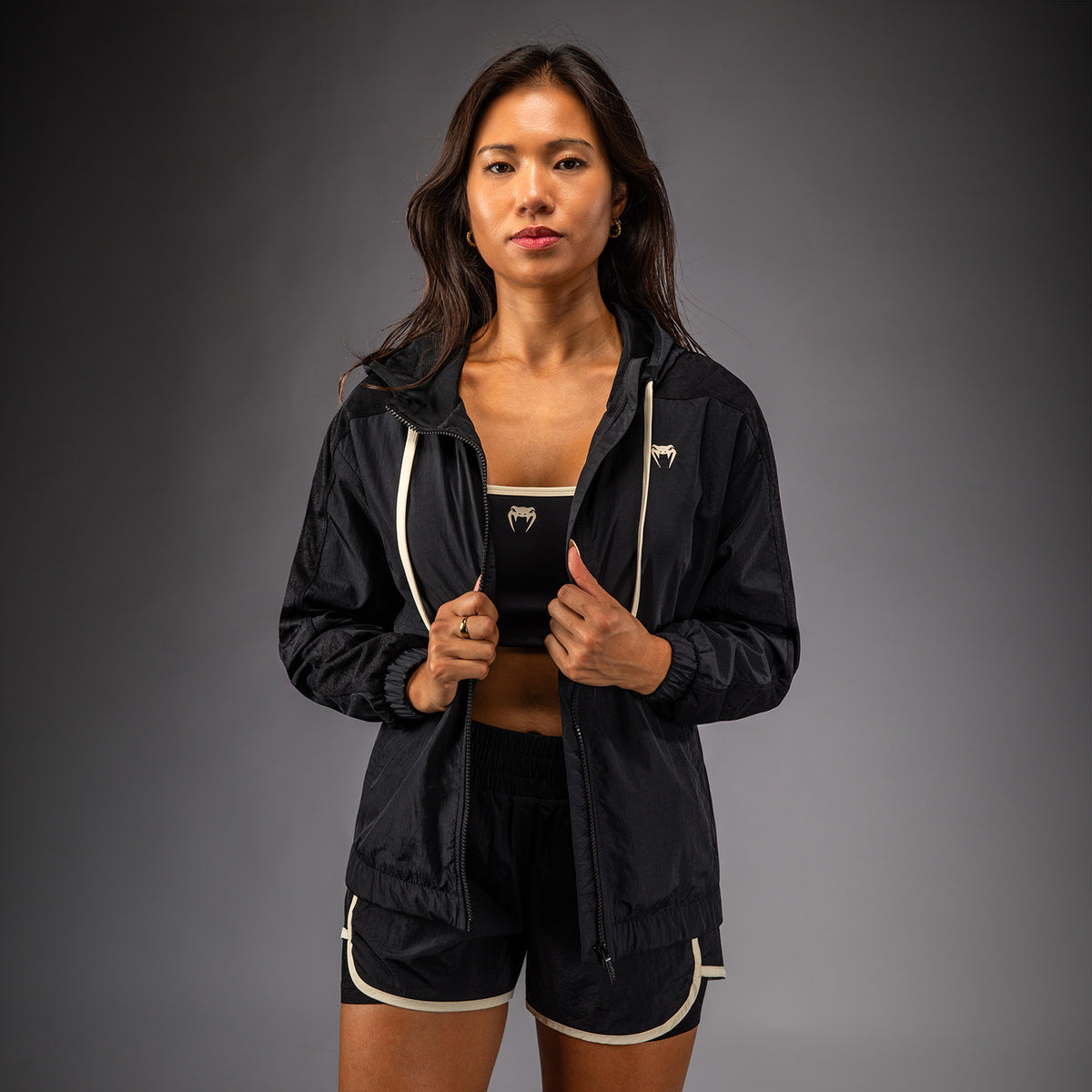 Venum Viper Chaqueta de chándal para mujer - Negro