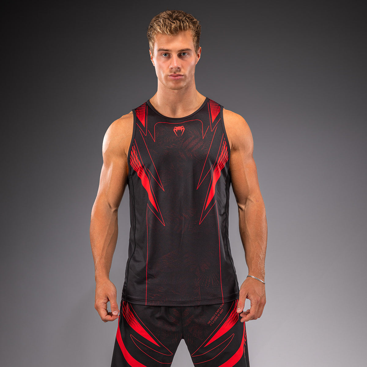 Venum Amazonia Reborn Camiseta de tirantes - Negro/Rojo