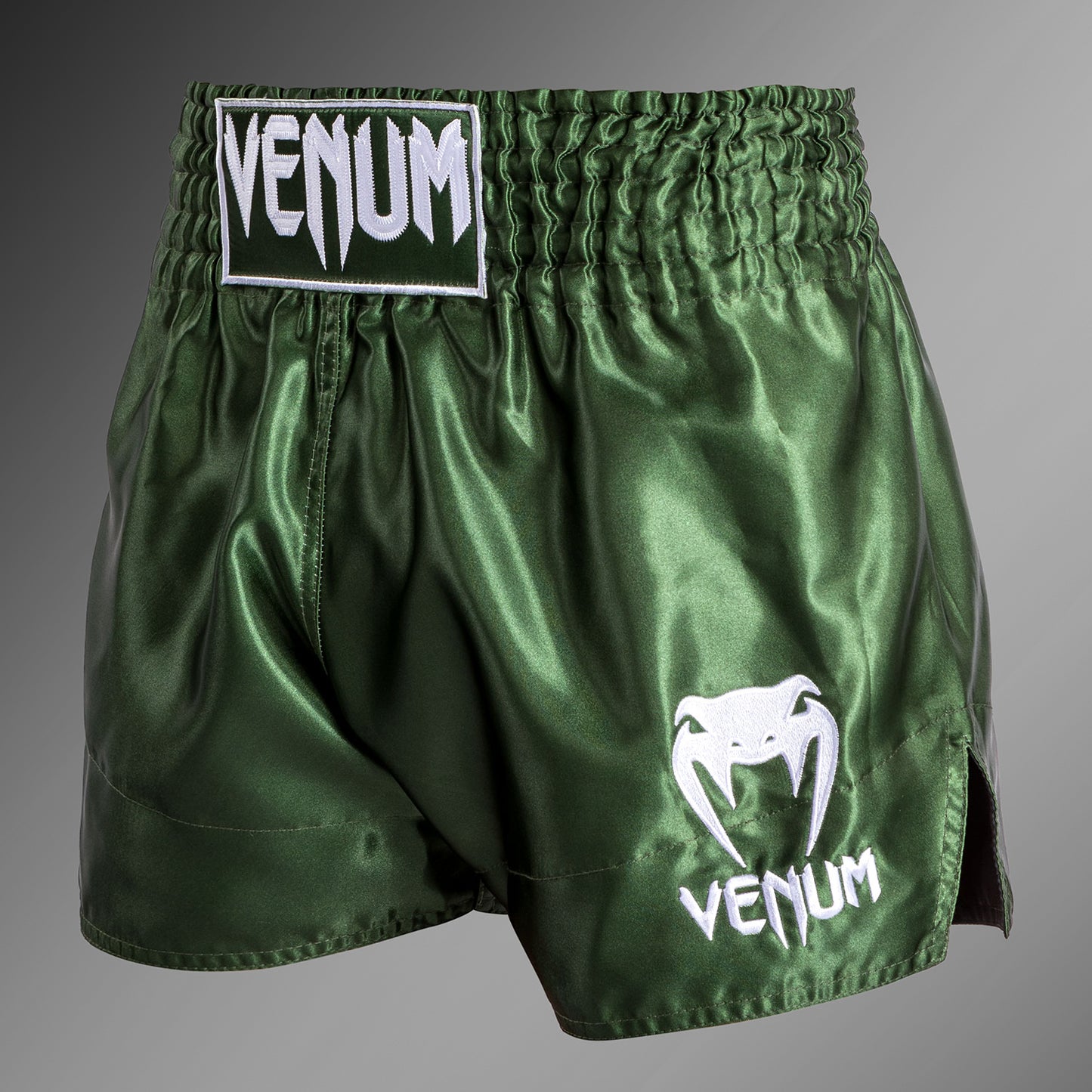 Venum Classic Muay Thai Short Caqui/Blanco