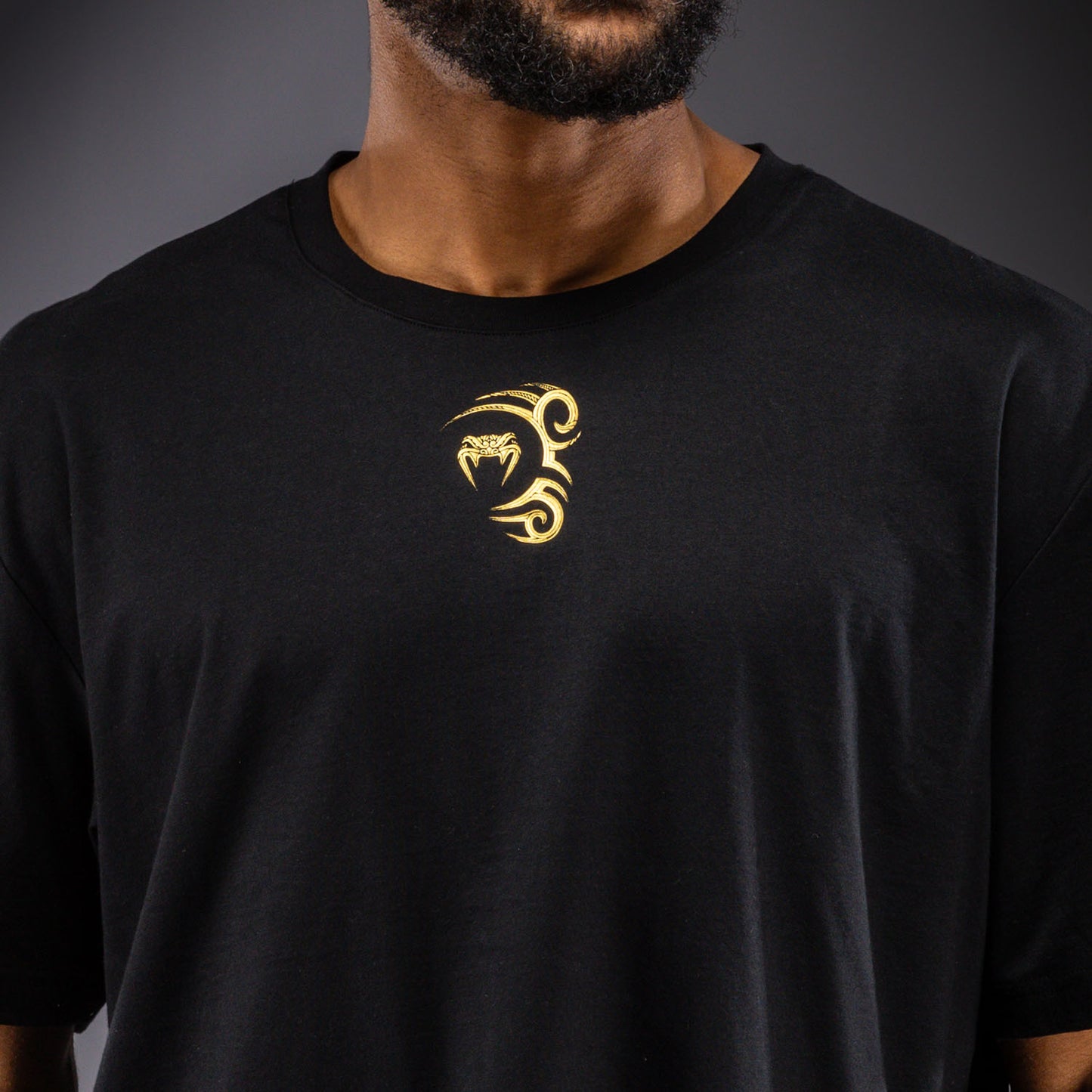 Venum x Mike Tyson Tiger Camiseta Tiger - Negro/Oro
