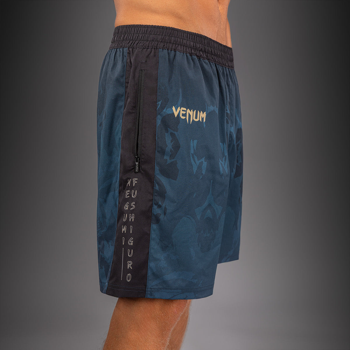 Jujutsu Kaisen x Venum Fushiguro Short de Entrenamiento – Verde Océano