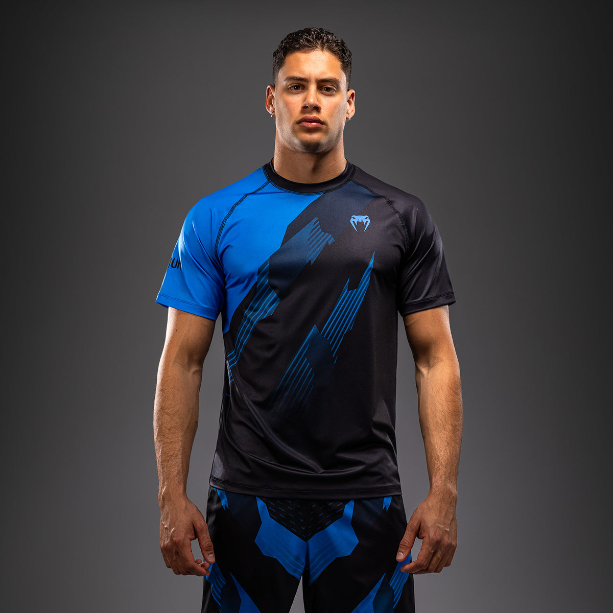 Venum No-Gi 6.0 Camiseta Dry Tech - Negro/Azul