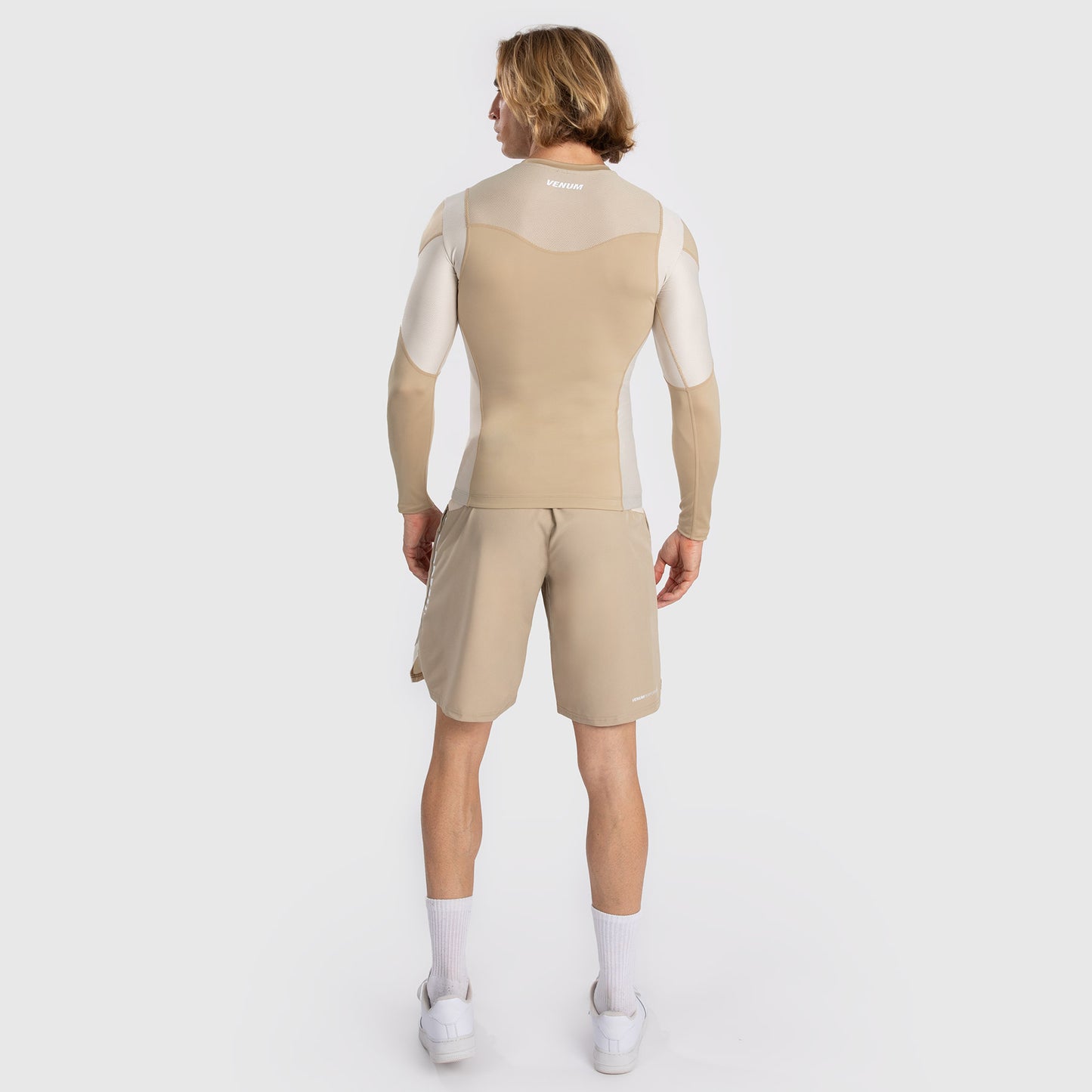 Venum Tempest Rashguard De Manga Larga para Hombre - Beige/Arena