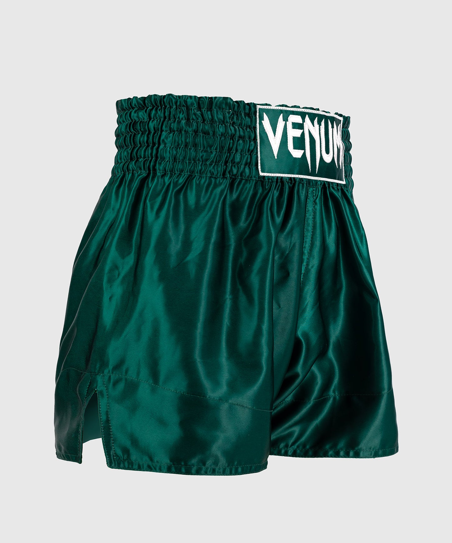 Venum Classic Pantalones Cortos de Muay Thai - Verde bosque