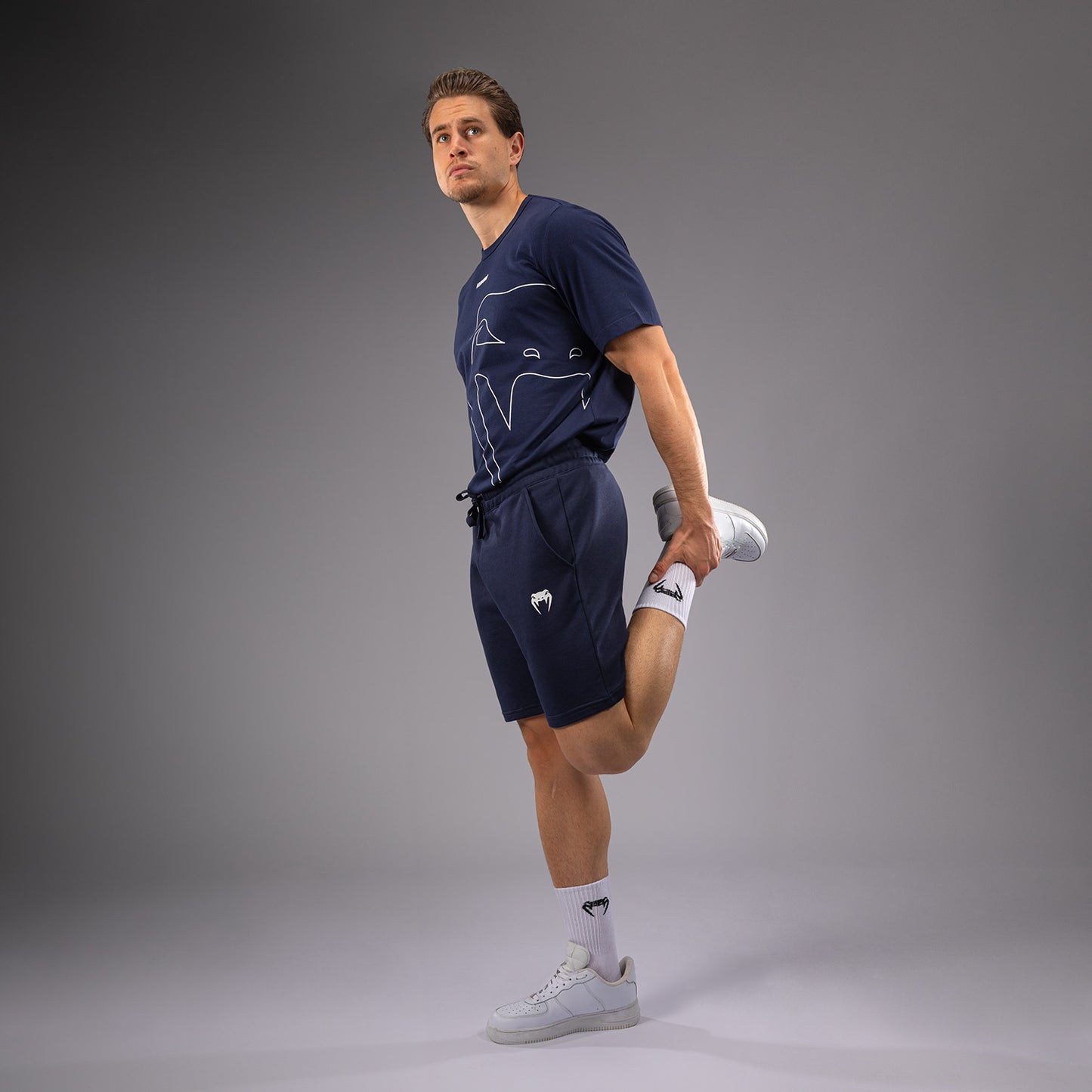 Venum Classic Pantalones Cortos Clásicos - Azul Marino