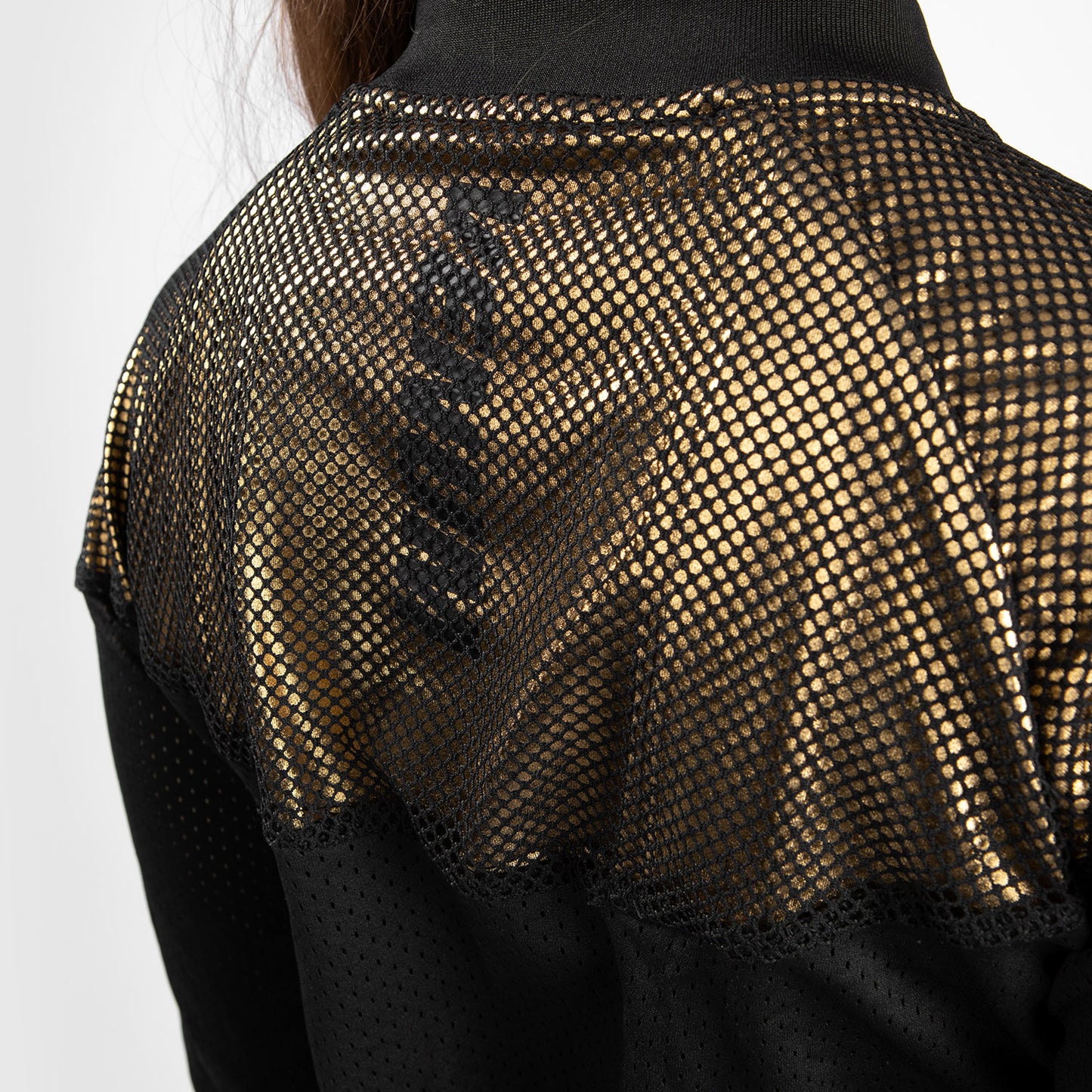 Chaqueta de malla Venum Lightning - Para mujer - Negro/Dorado