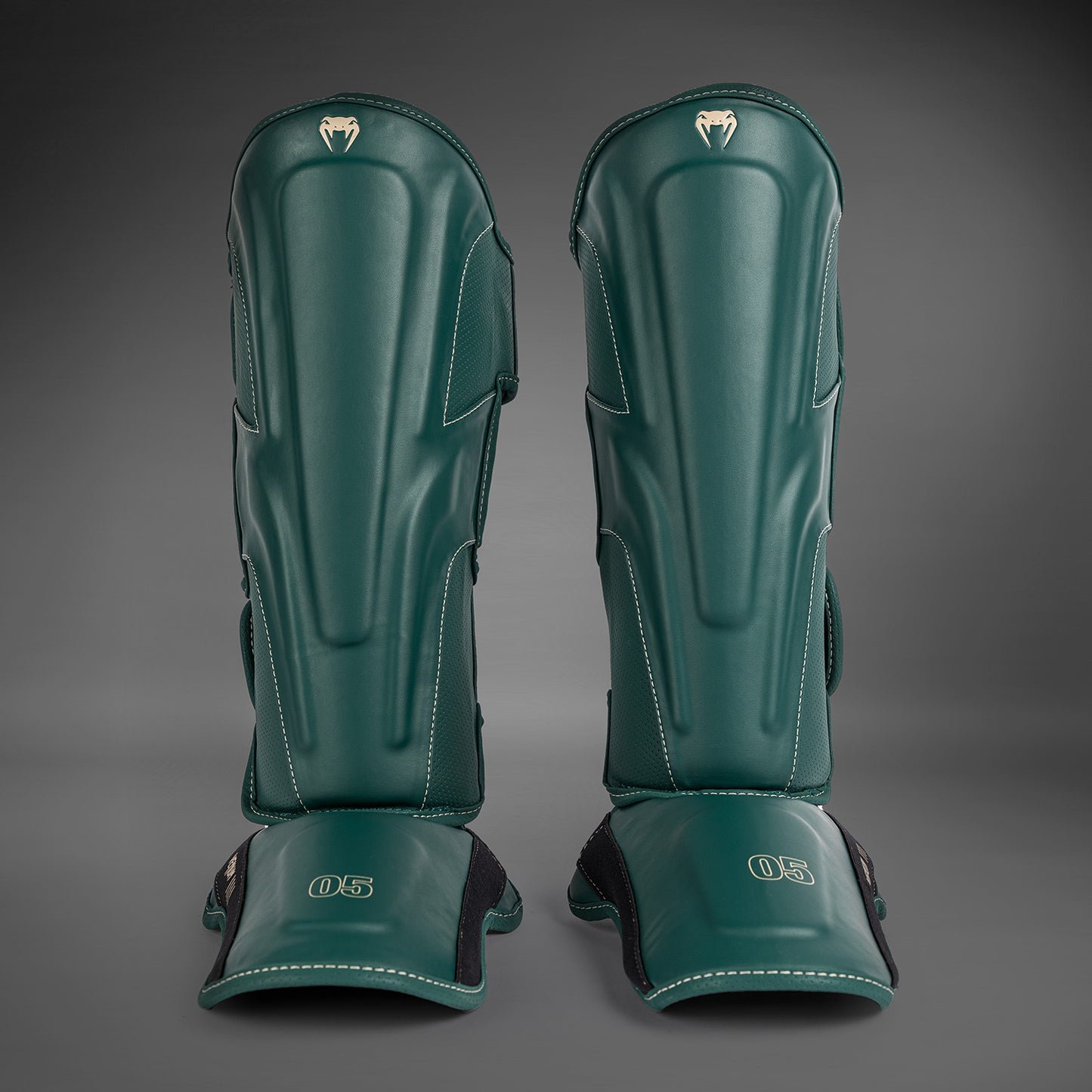 Venum Impact Evo Espinilleras - Verde Esmeralda