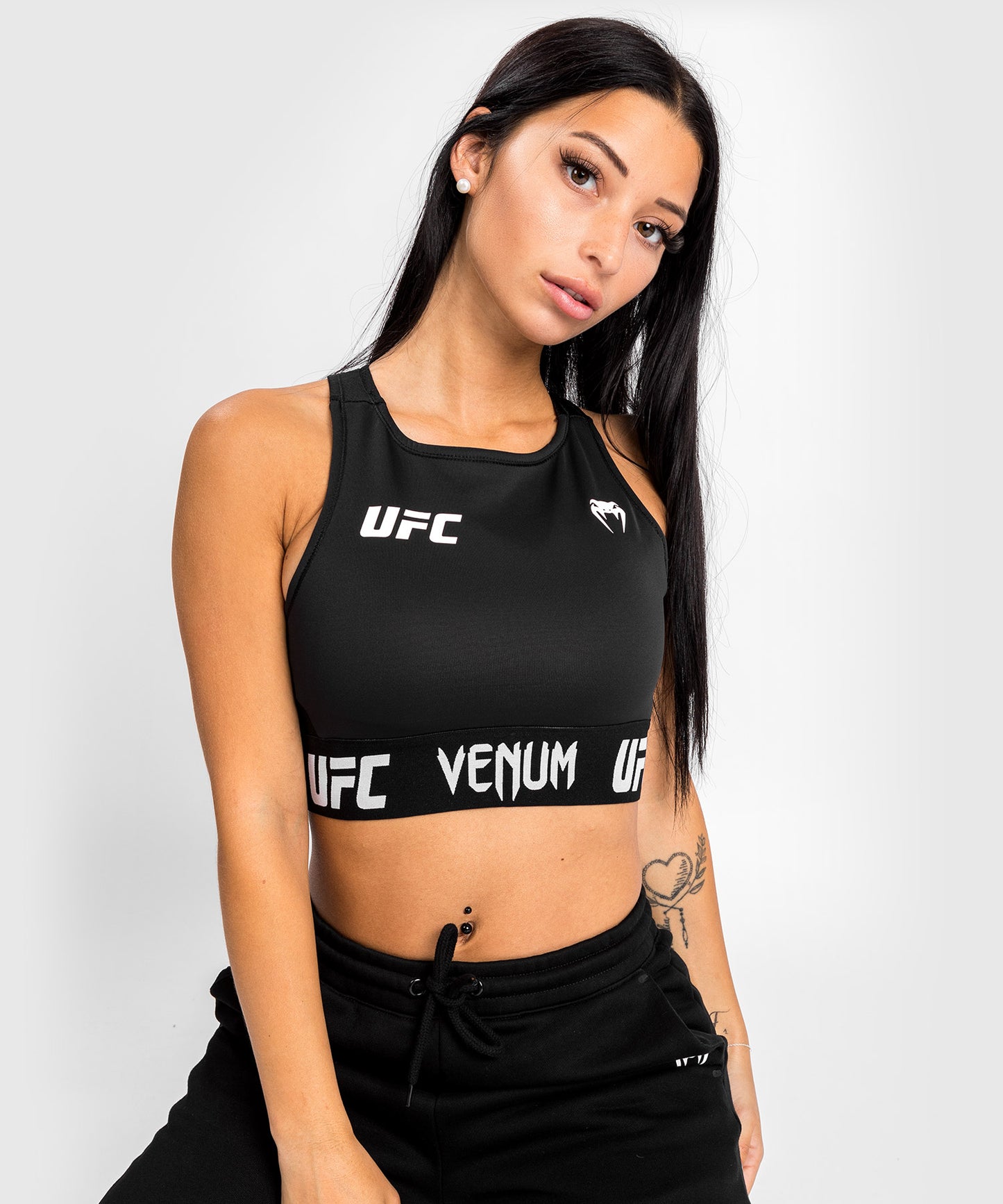 Sujetador Weigh-in Para Mujer UFC Venum Authentic Fight Week - Negro