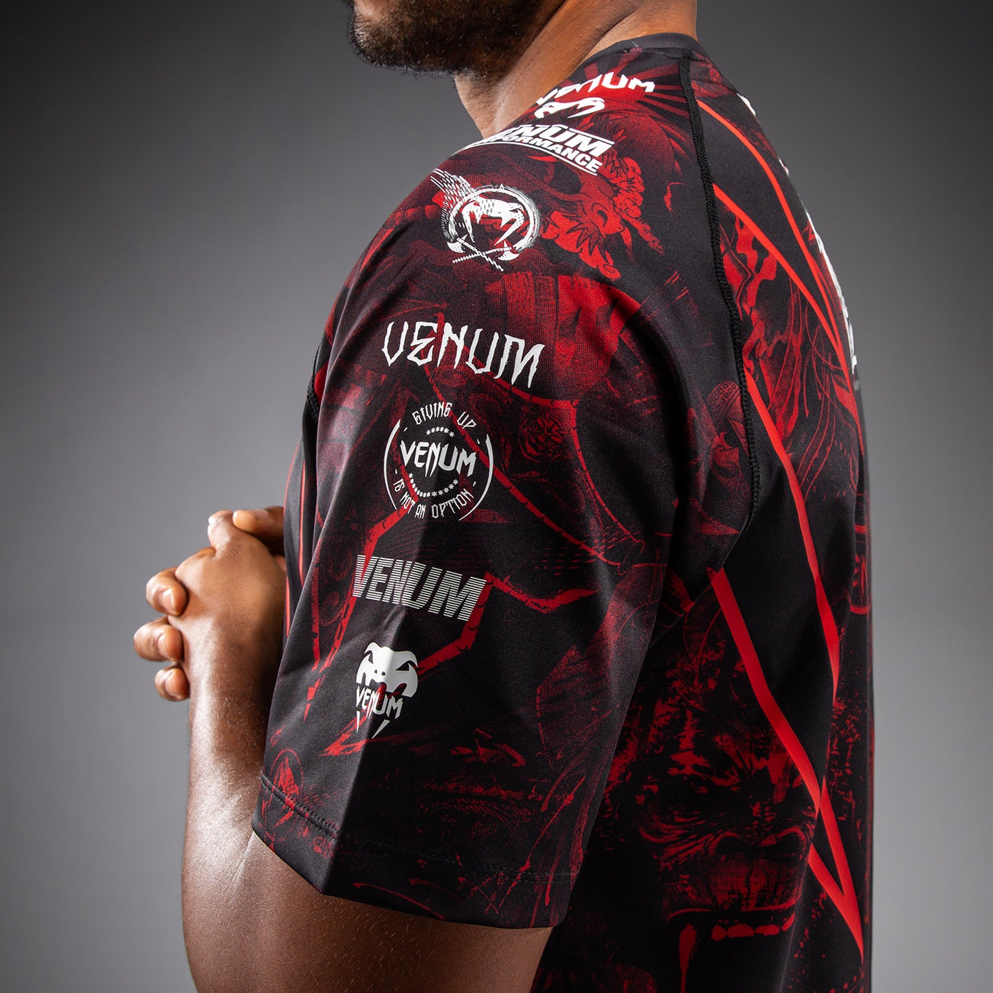 Venum 20th Anniversary Camiseta Dry Tech - Negro/Rojo