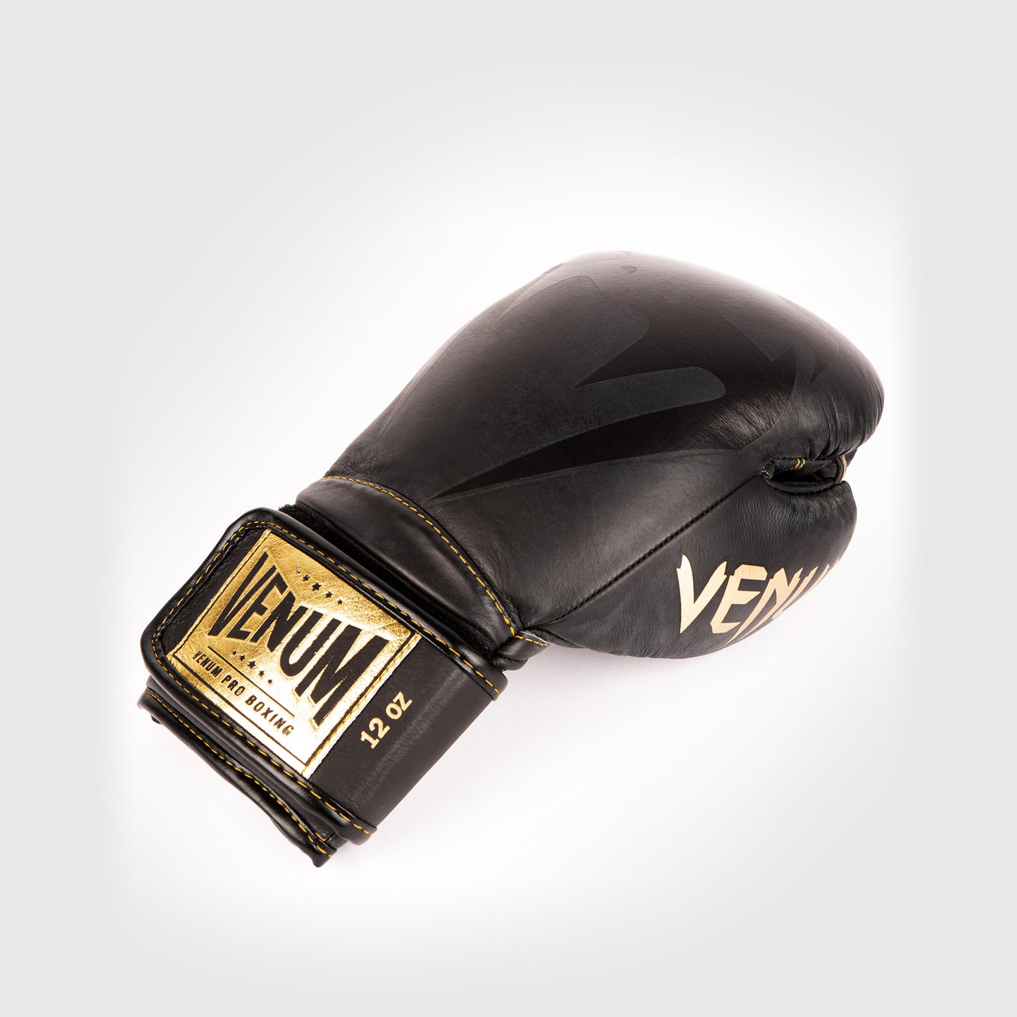 Guantes de Boxeo profesional Venum Giant 2.0  – Velcro - Negro/Negro-Oro